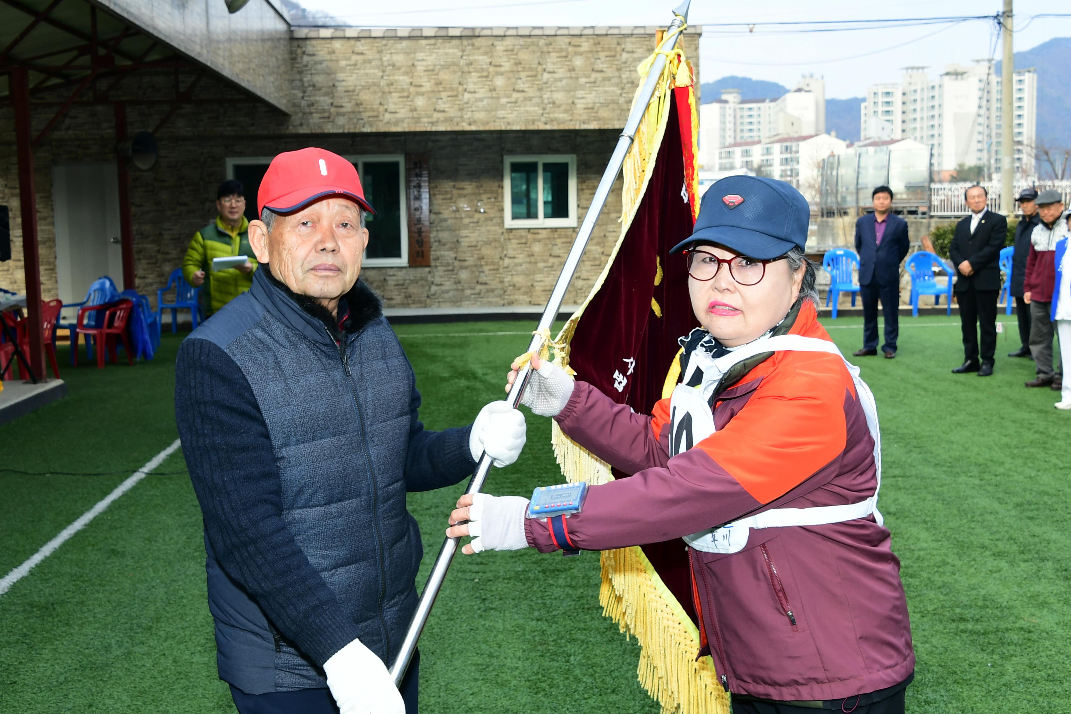 2019 화천군노인회지회장기 게이트볼대회 의 사진