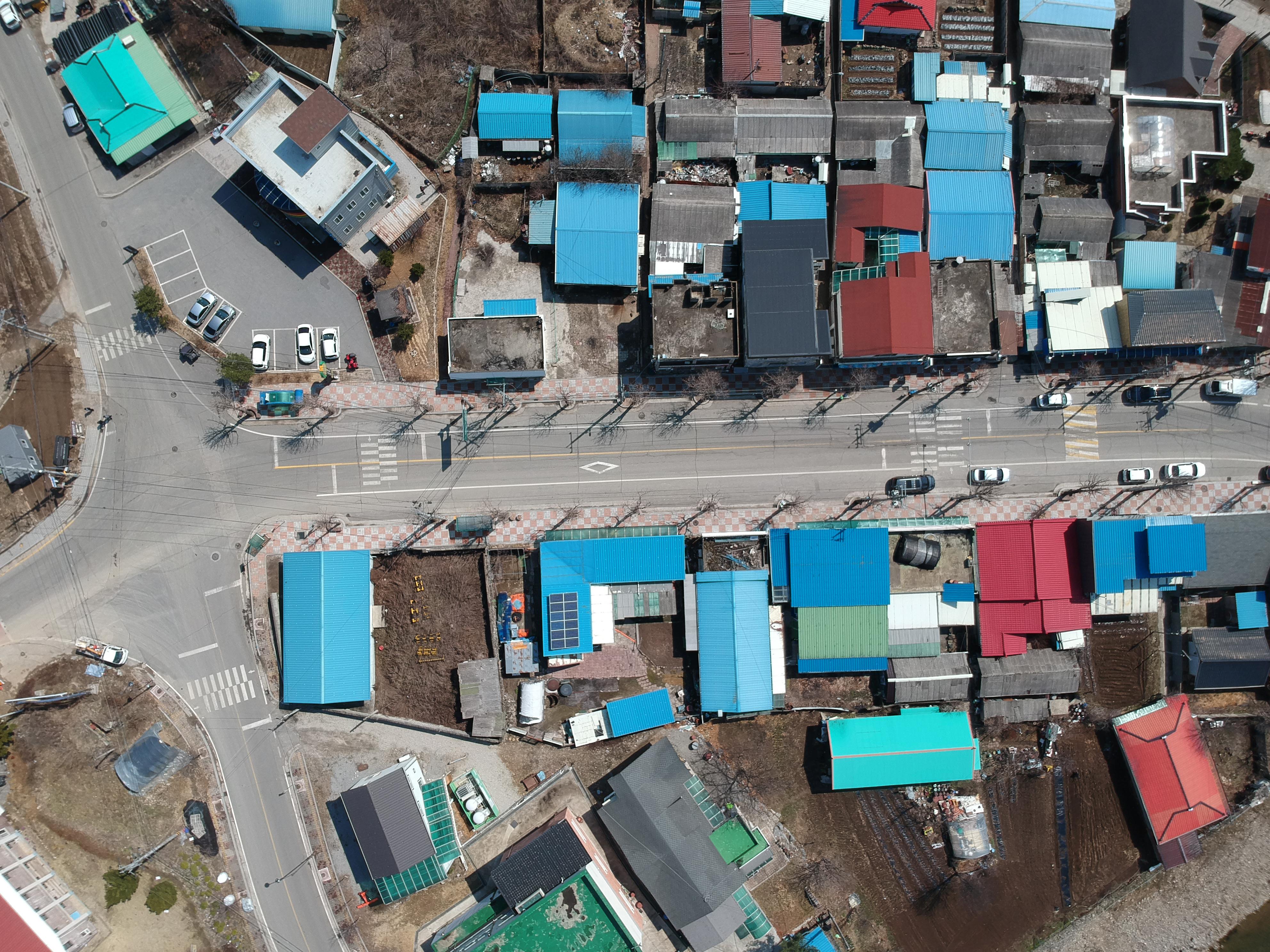 2019 화천군 상서면 산양리 시가지 전경 의 사진