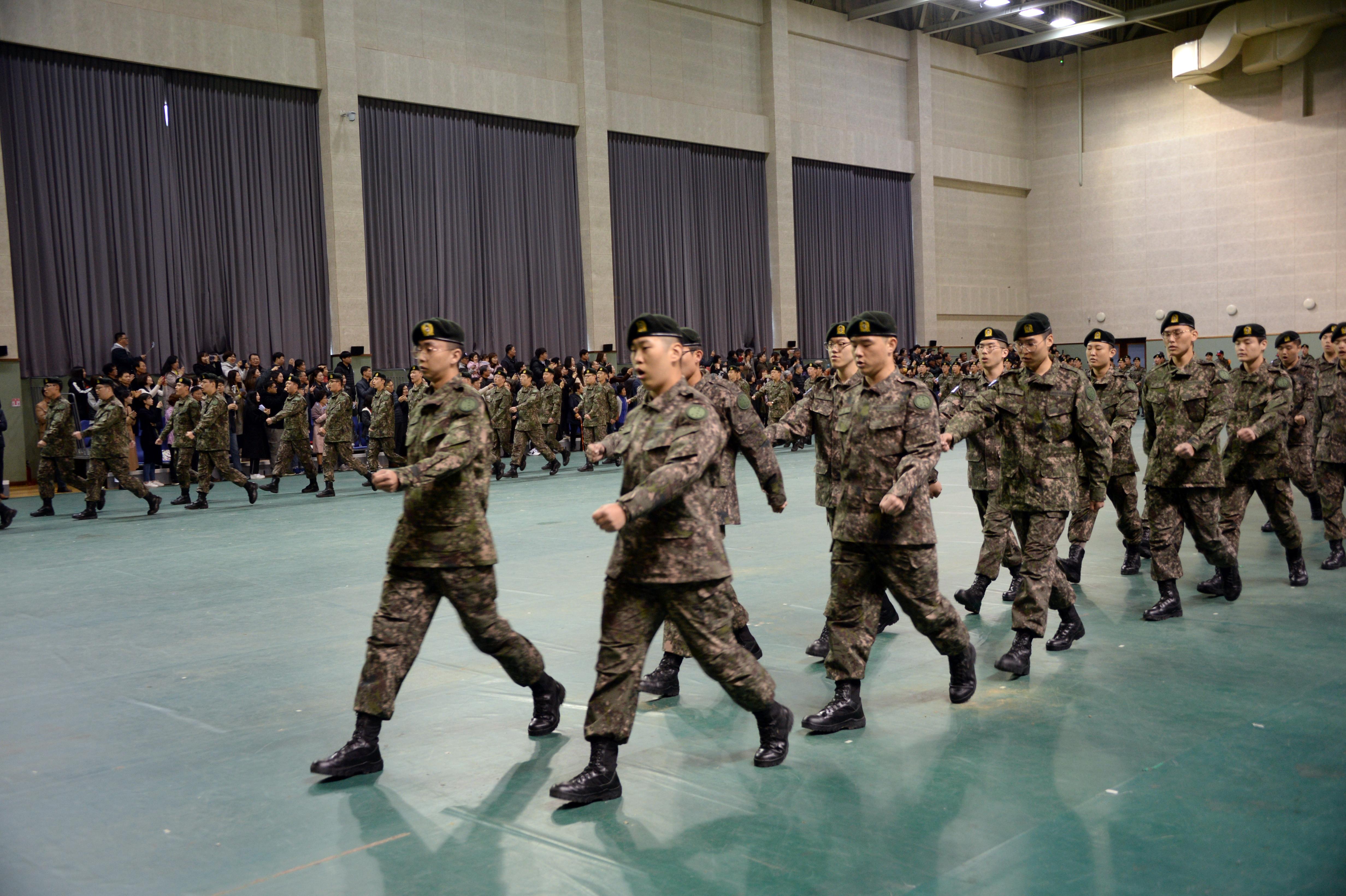 2019 육군 제7보병사단 신병 수료식 의 사진