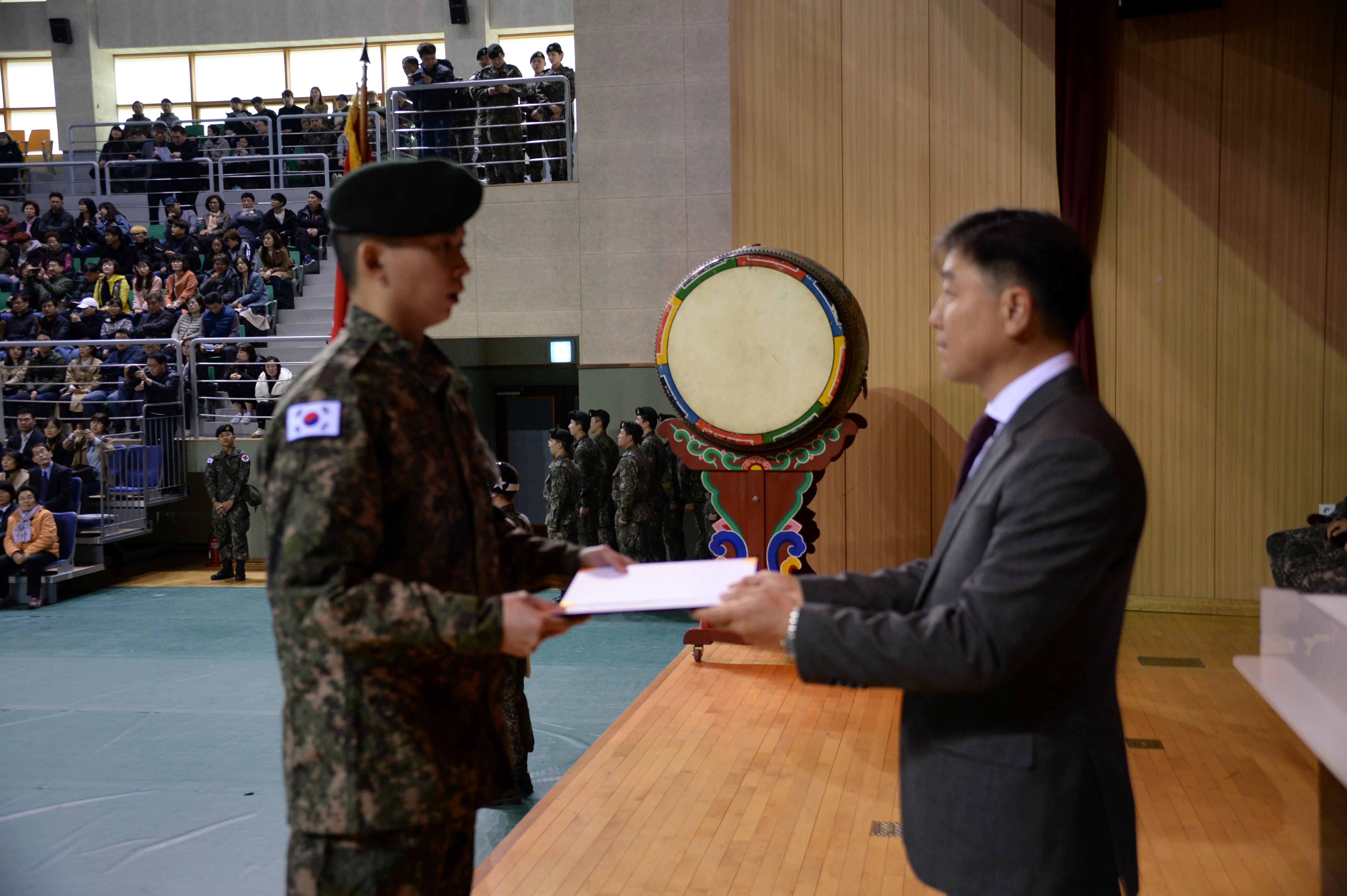 2019 육군 제7보병사단 신병 수료식 의 사진