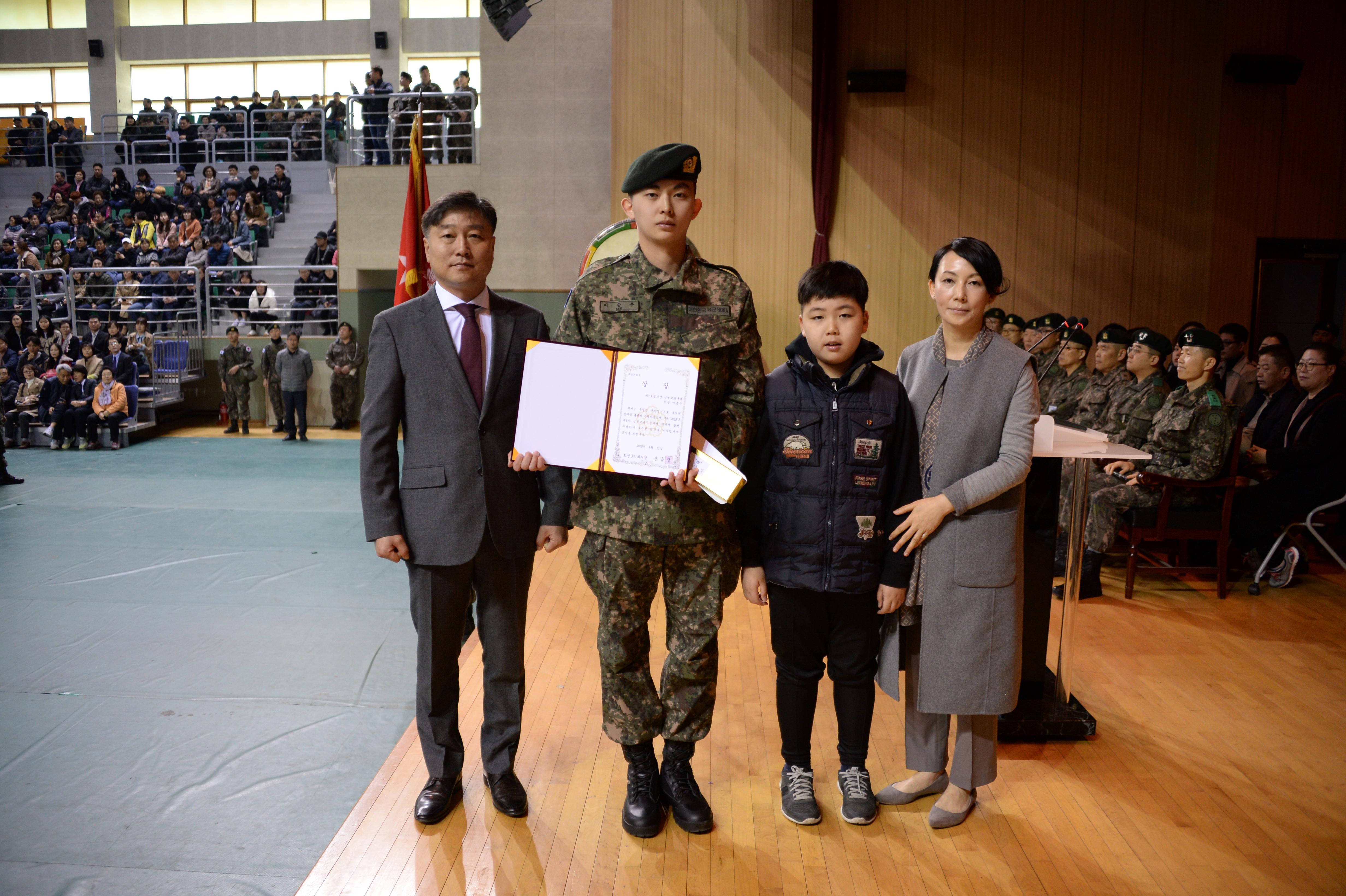 2019 육군 제7보병사단 신병 수료식 의 사진