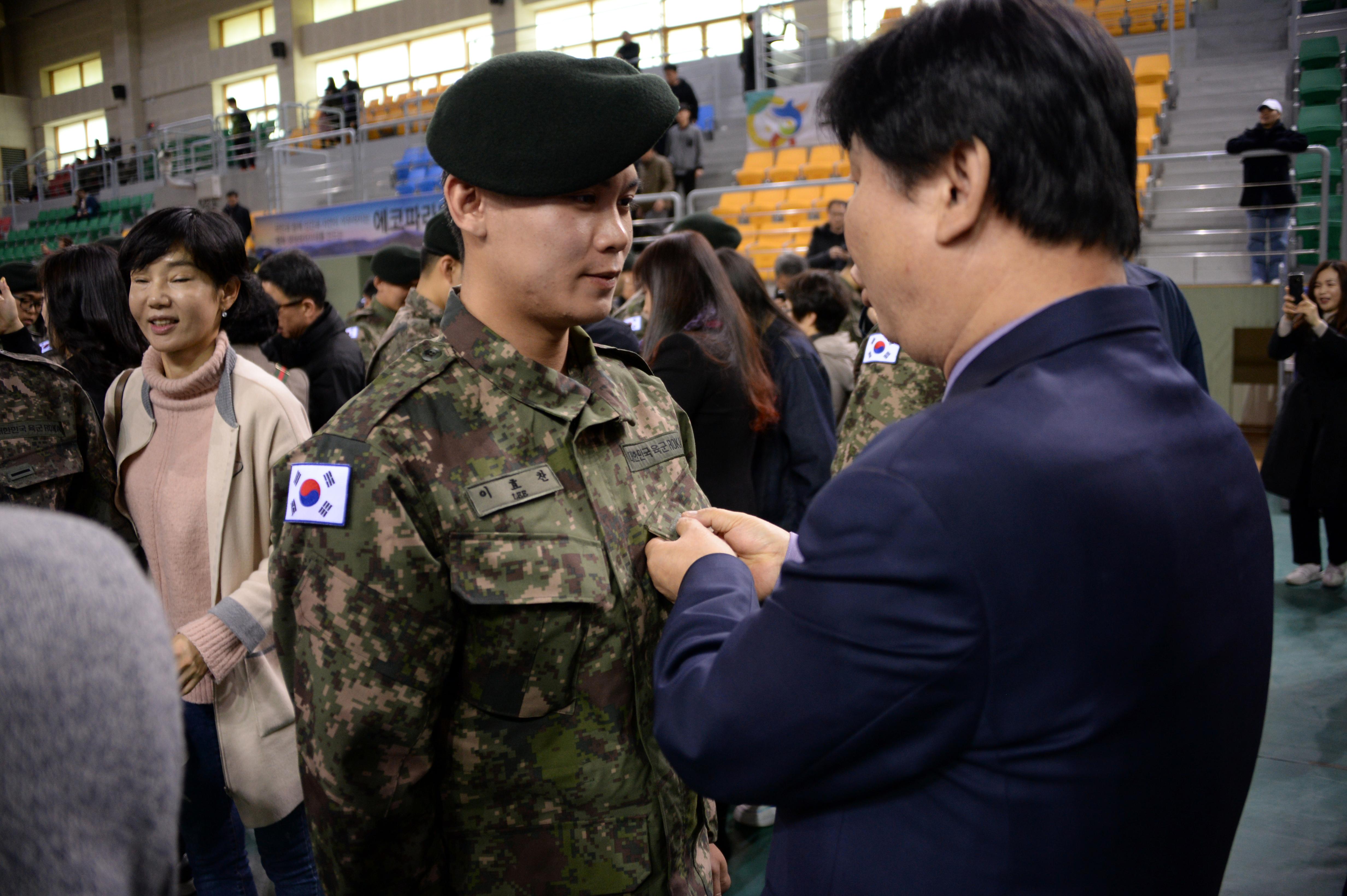 2019 육군 제7보병사단 신병 수료식 의 사진