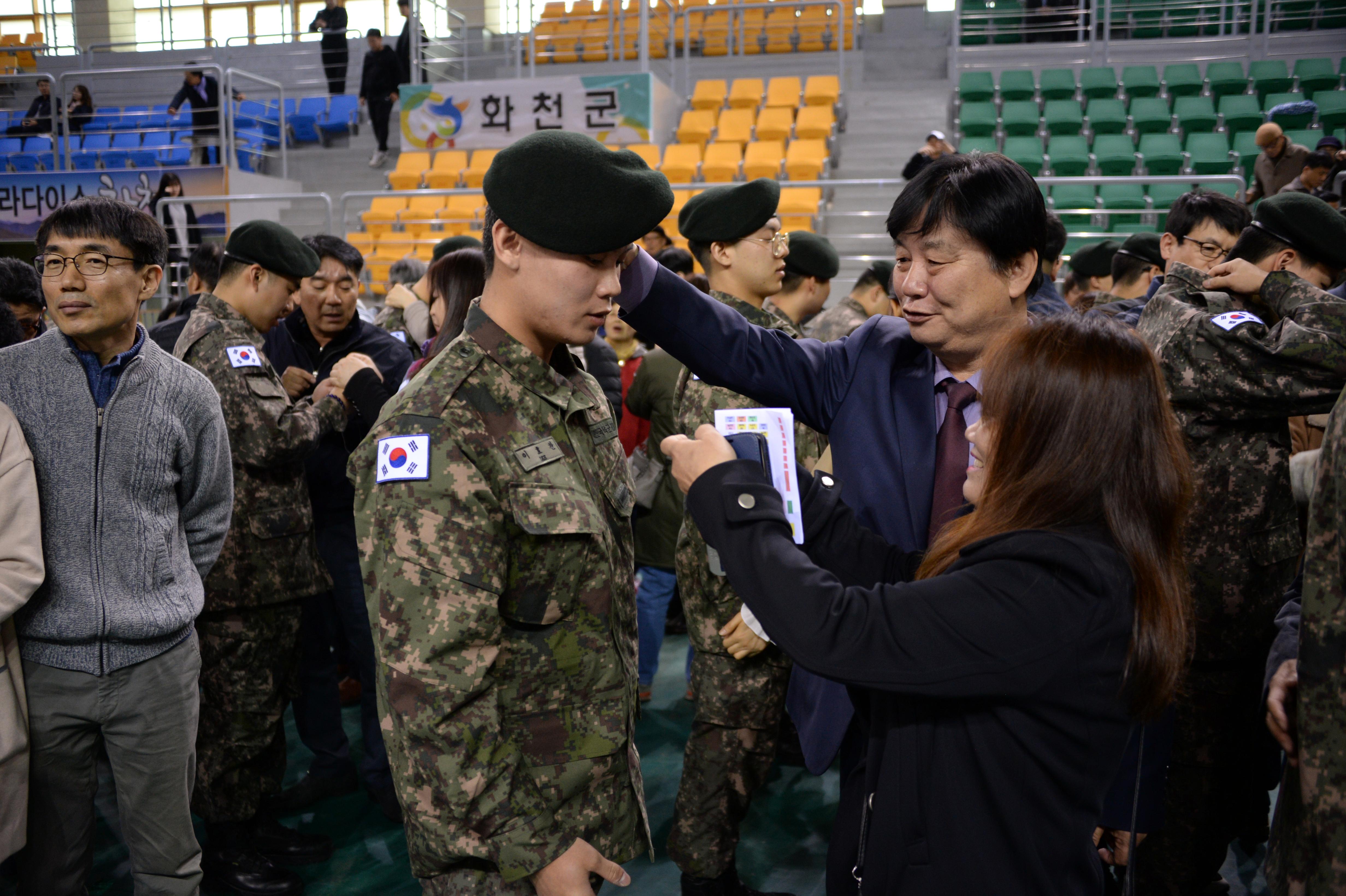 2019 육군 제7보병사단 신병 수료식 의 사진