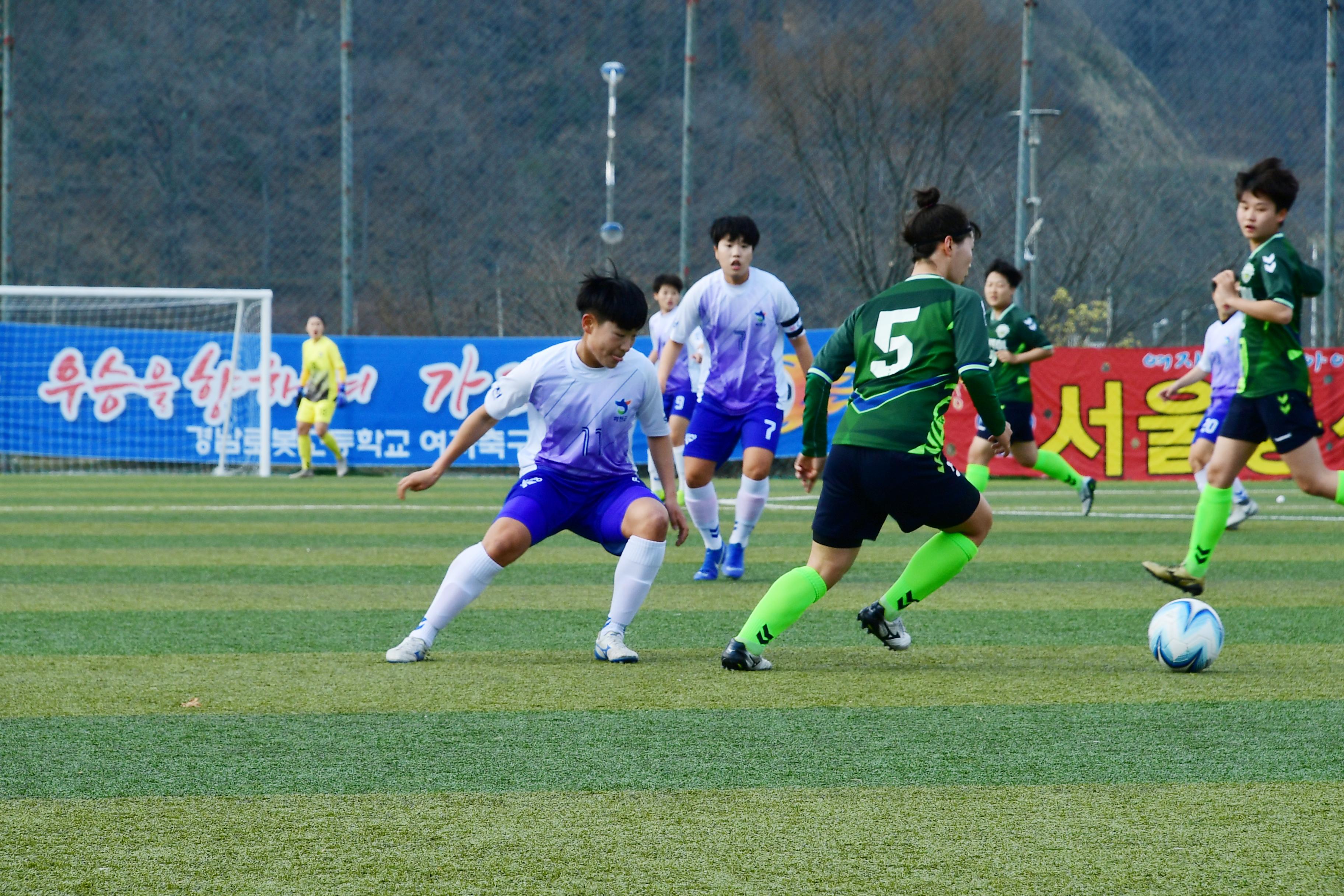 2019 춘계한국여자축구연맹전 의 사진