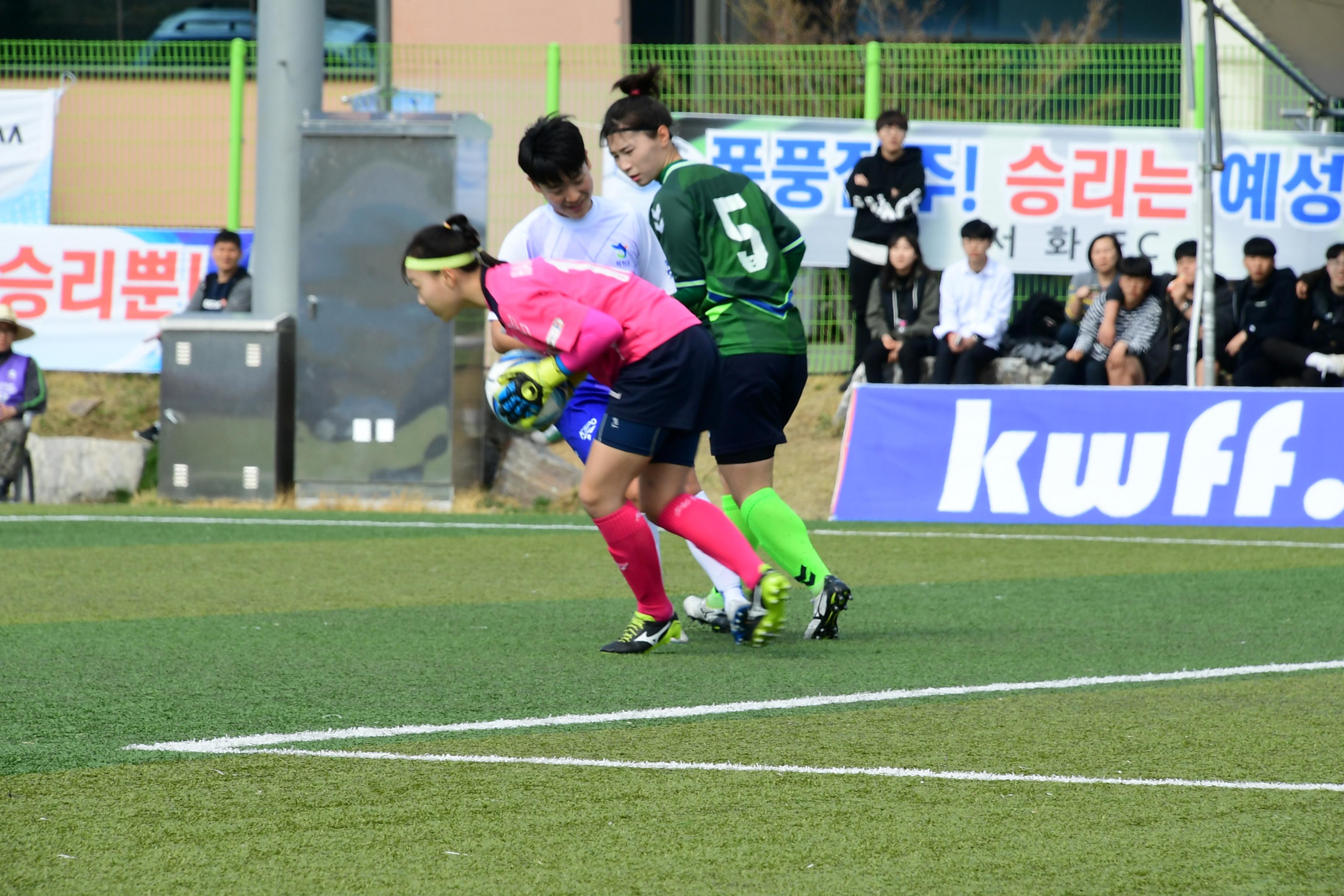 2019 춘계한국여자축구연맹전 의 사진