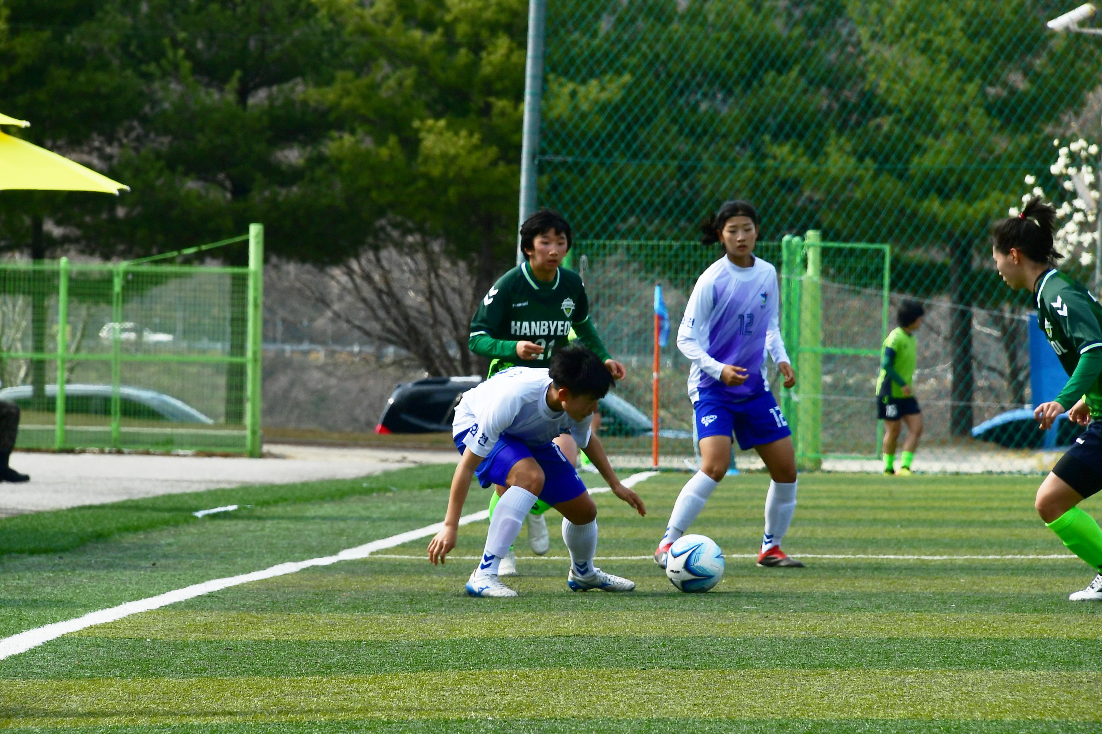 2019 춘계한국여자축구연맹전 의 사진