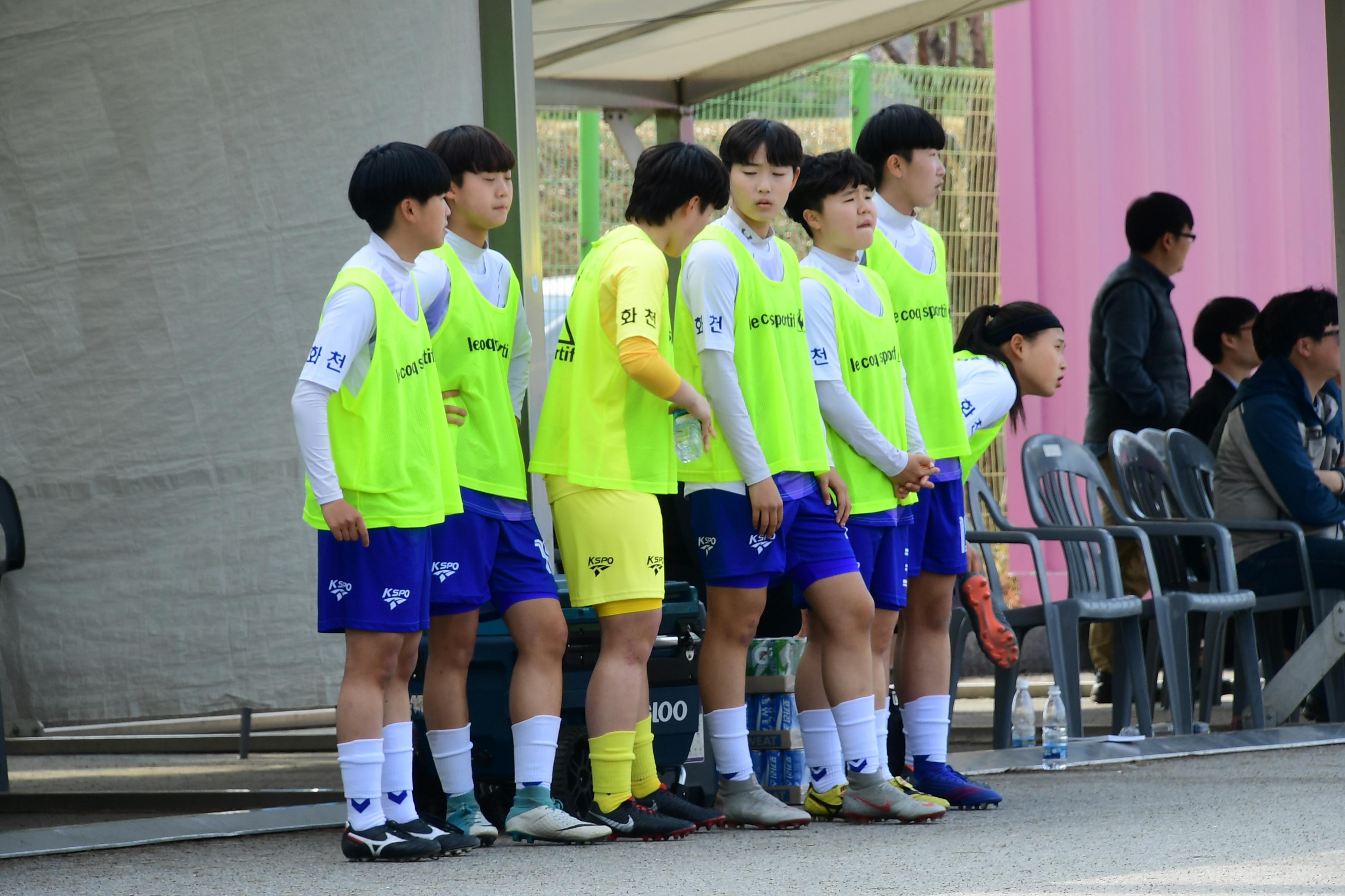 2019 춘계한국여자축구연맹전 의 사진