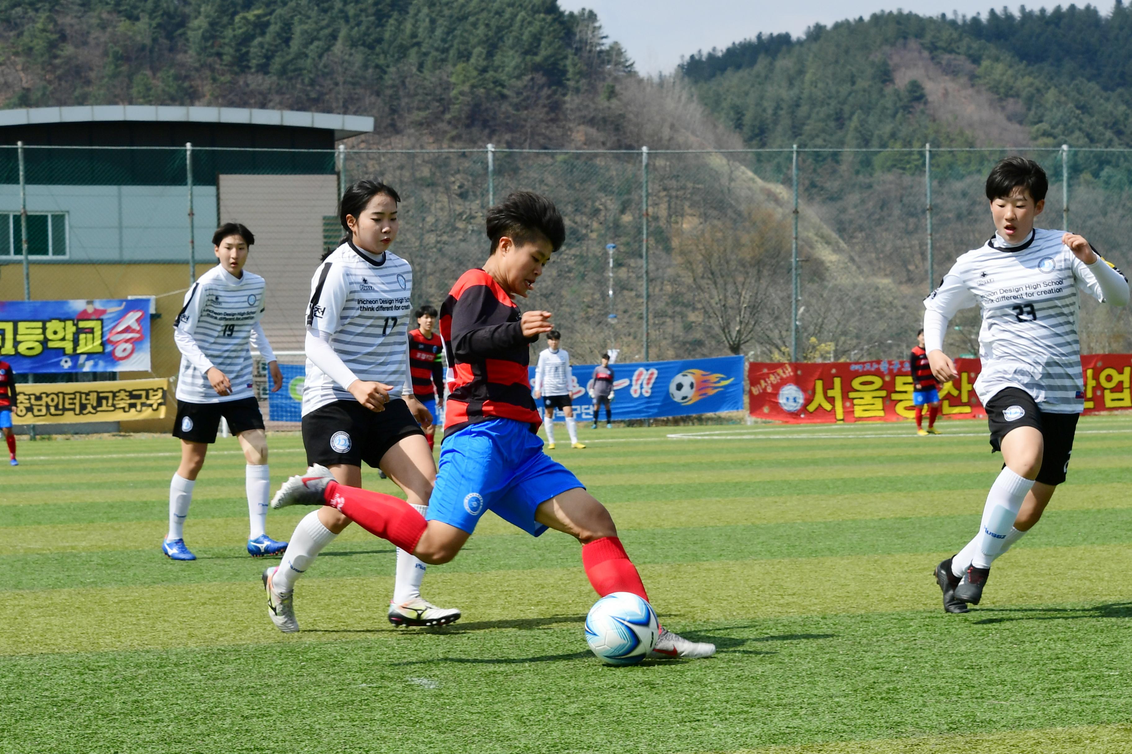 2019 춘계한국여자축구연맹전 의 사진