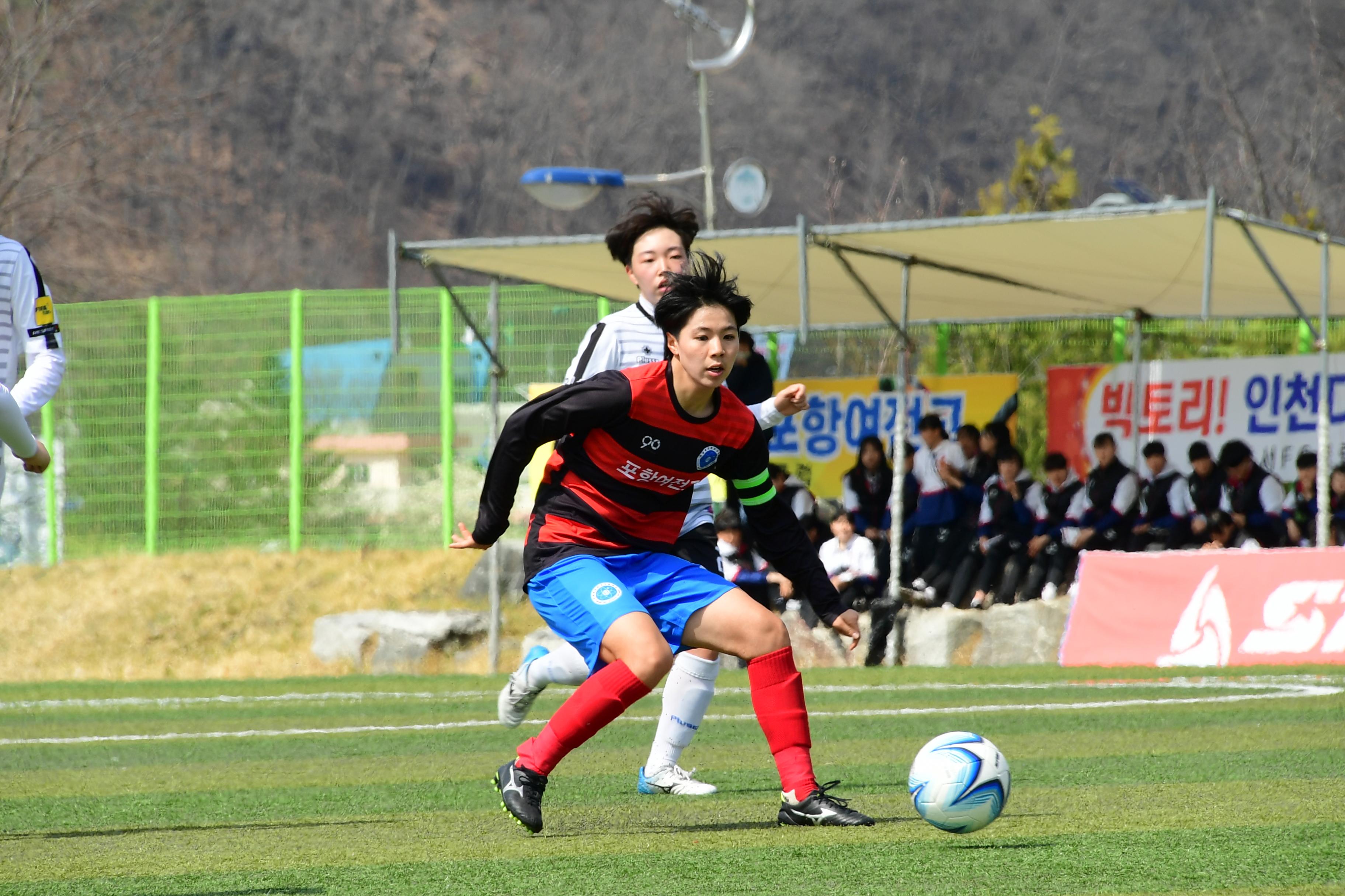 2019 춘계한국여자축구연맹전 의 사진