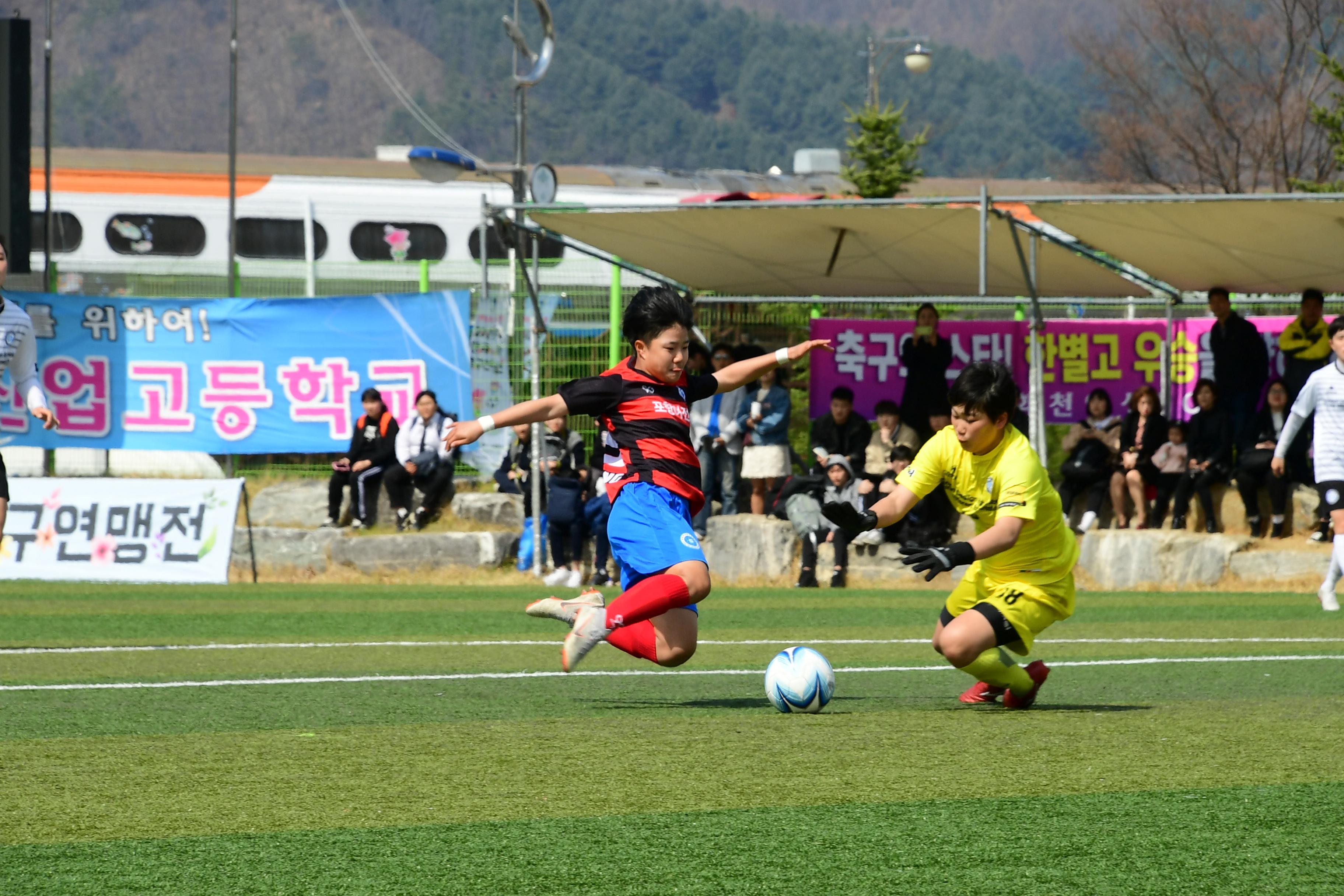 2019 춘계한국여자축구연맹전 의 사진