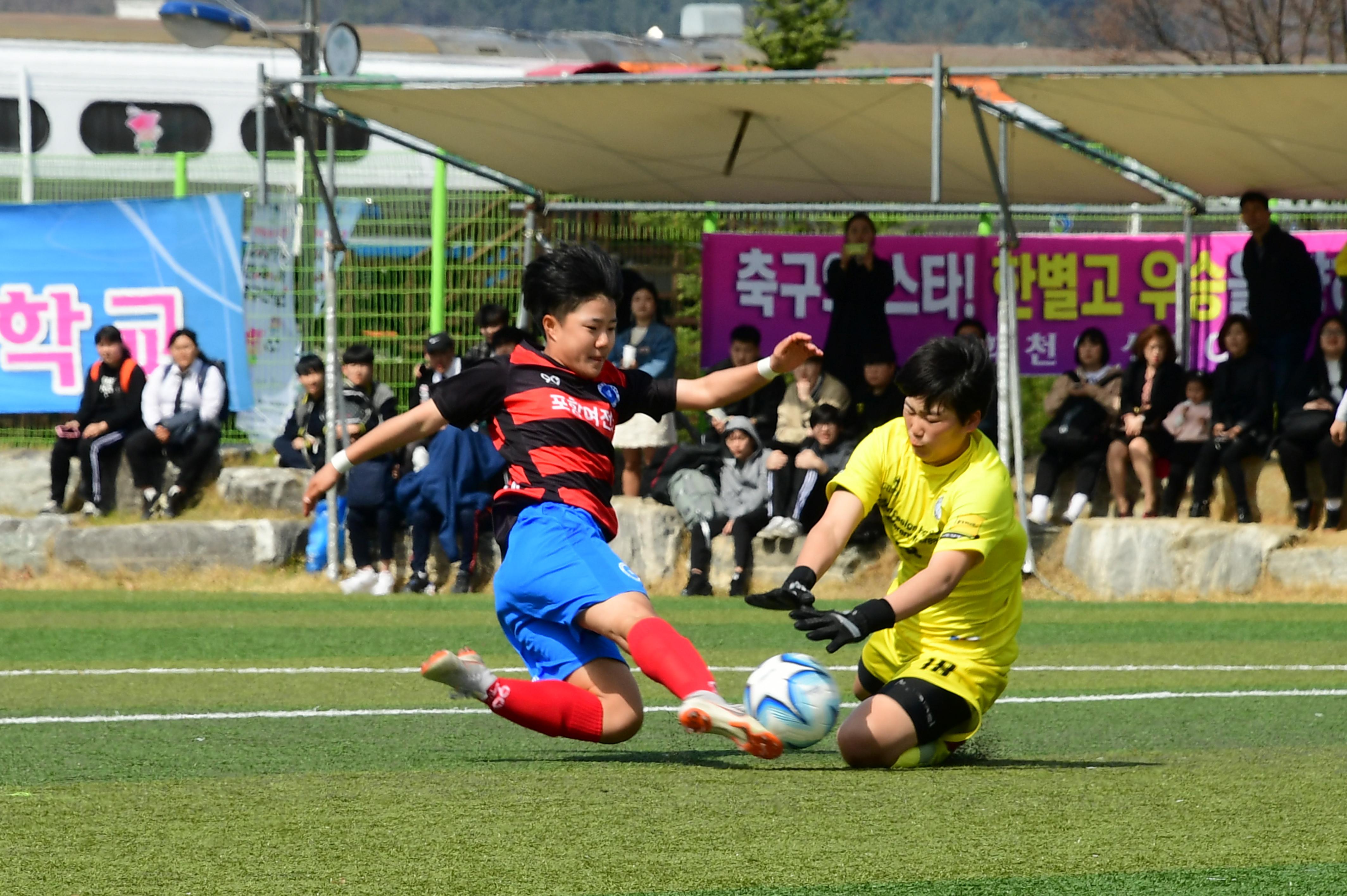 2019 춘계한국여자축구연맹전 의 사진