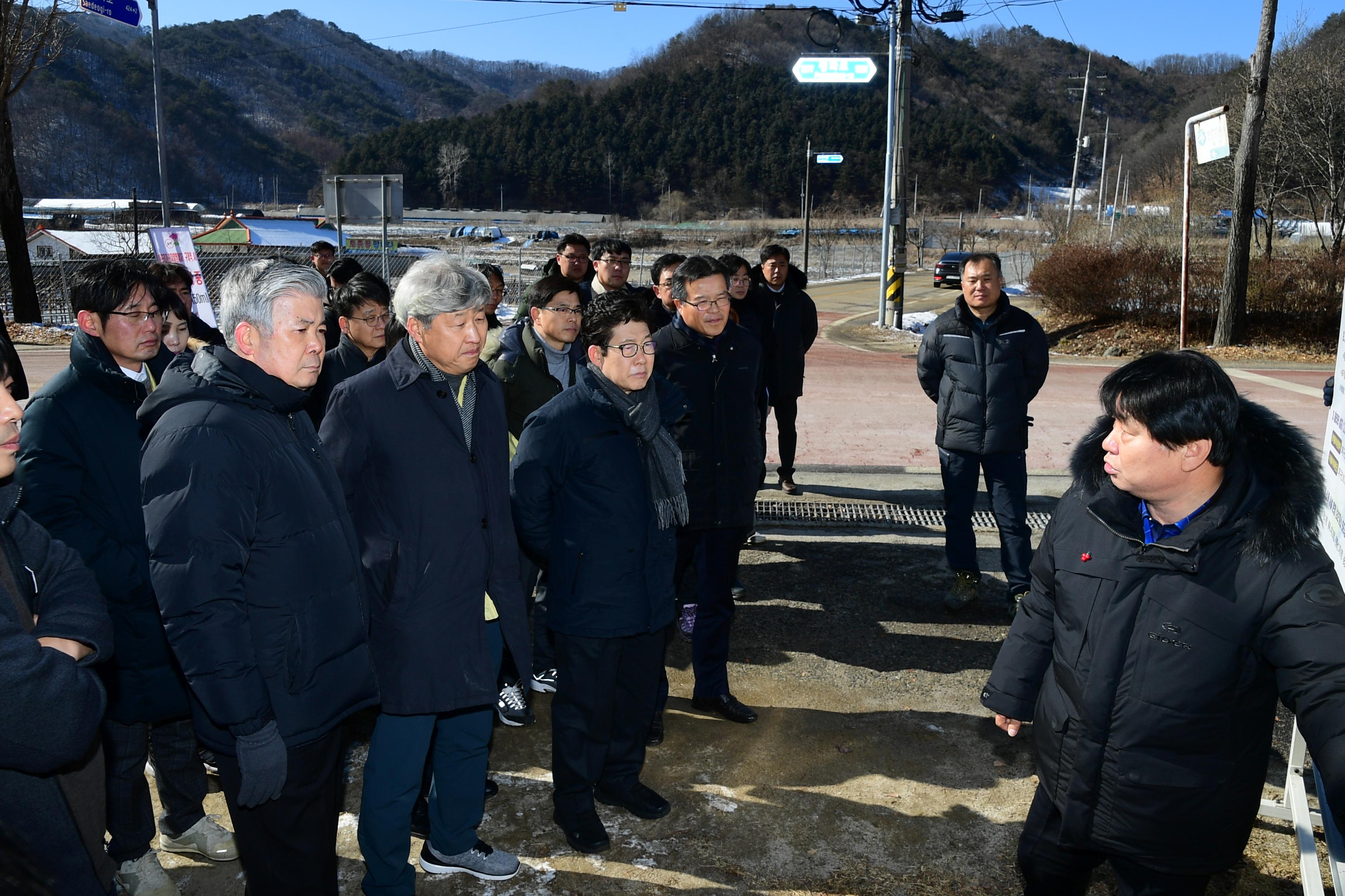 2020 조명래 환경부장관 아프리카돼지열병 발생지역 방문 의 사진