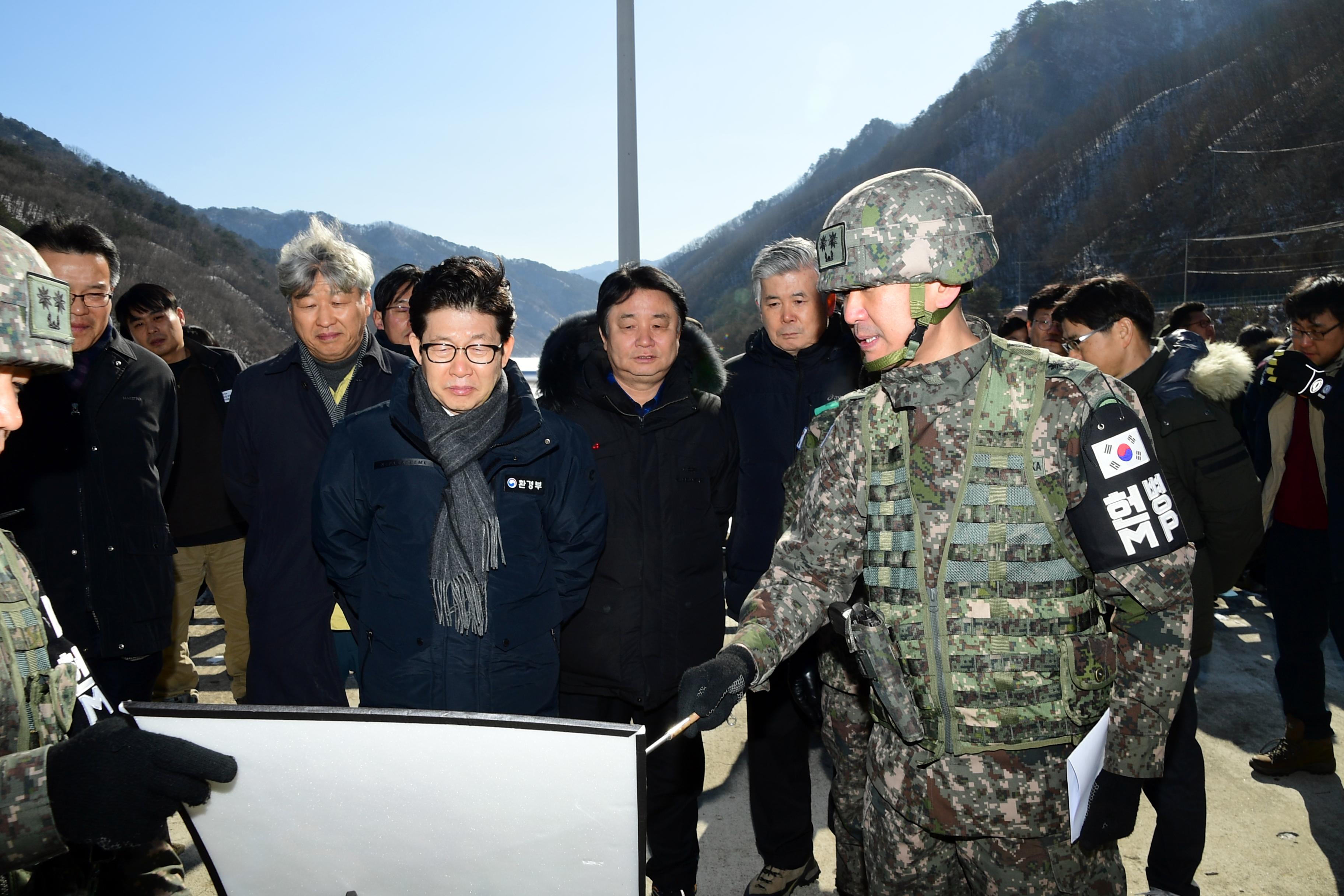 2020 조명래 환경부장관 아프리카돼지열병 발생지역 방문 의 사진