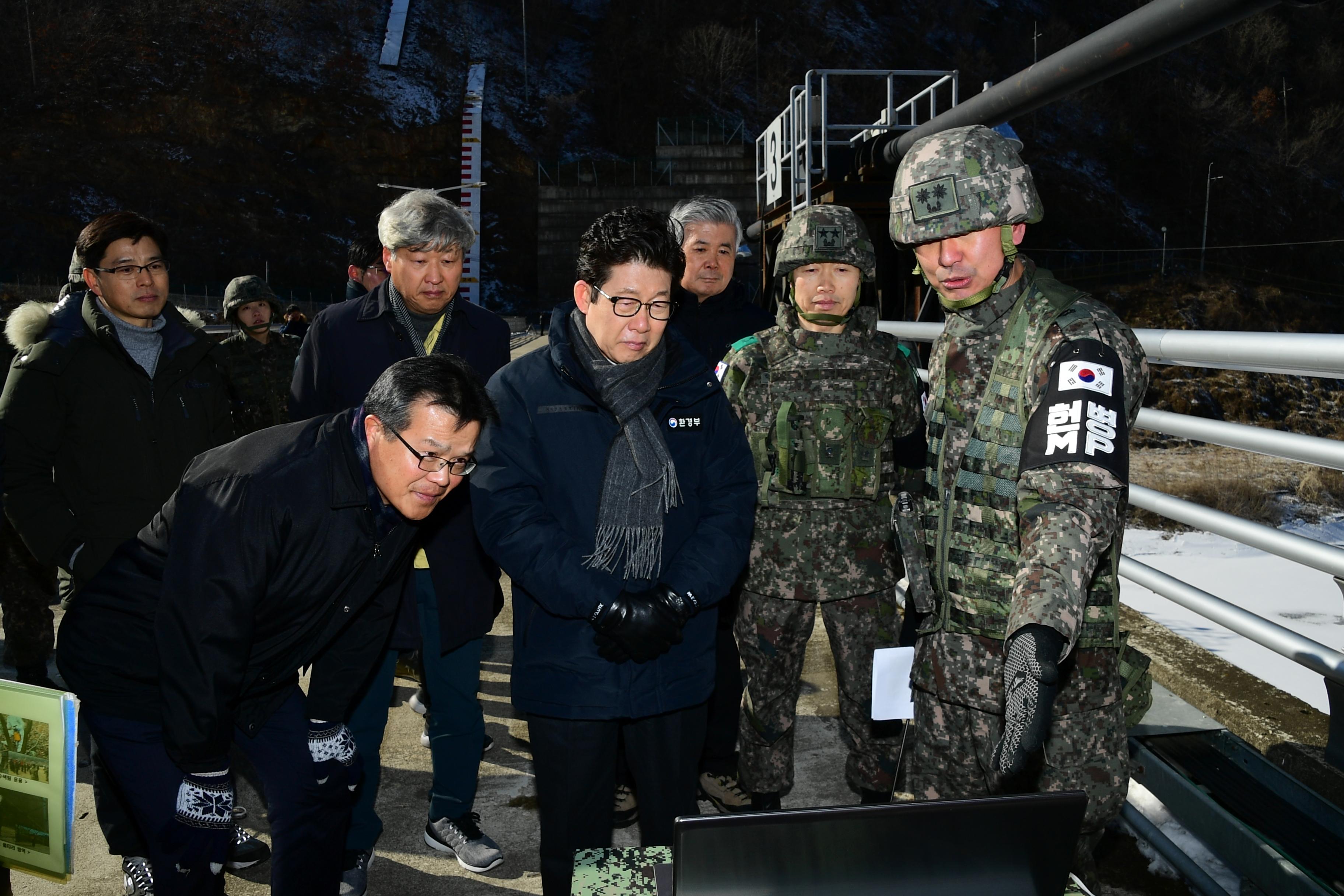 2020 조명래 환경부장관 아프리카돼지열병 발생지역 방문 의 사진