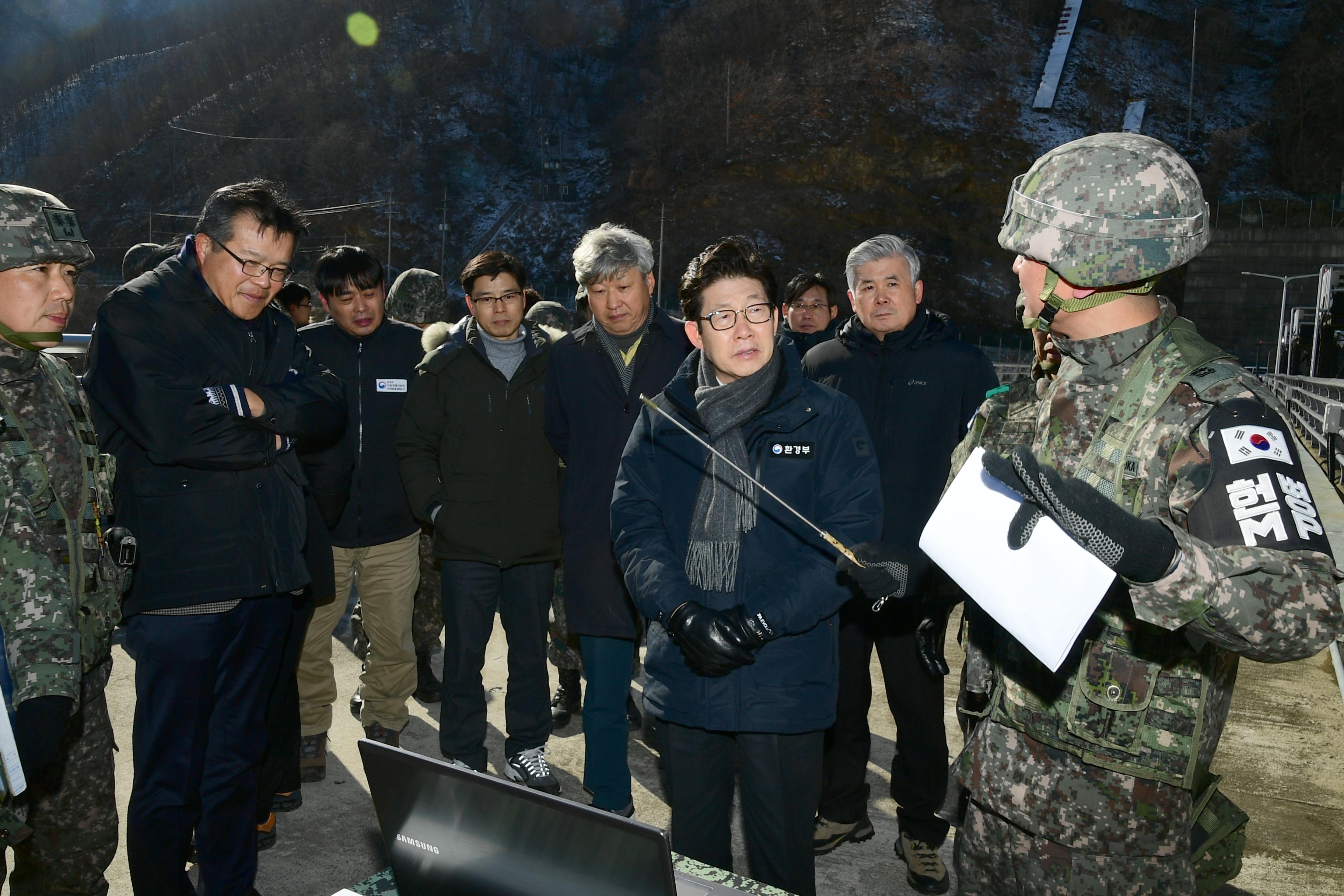 2020 조명래 환경부장관 아프리카돼지열병 발생지역 방문 의 사진