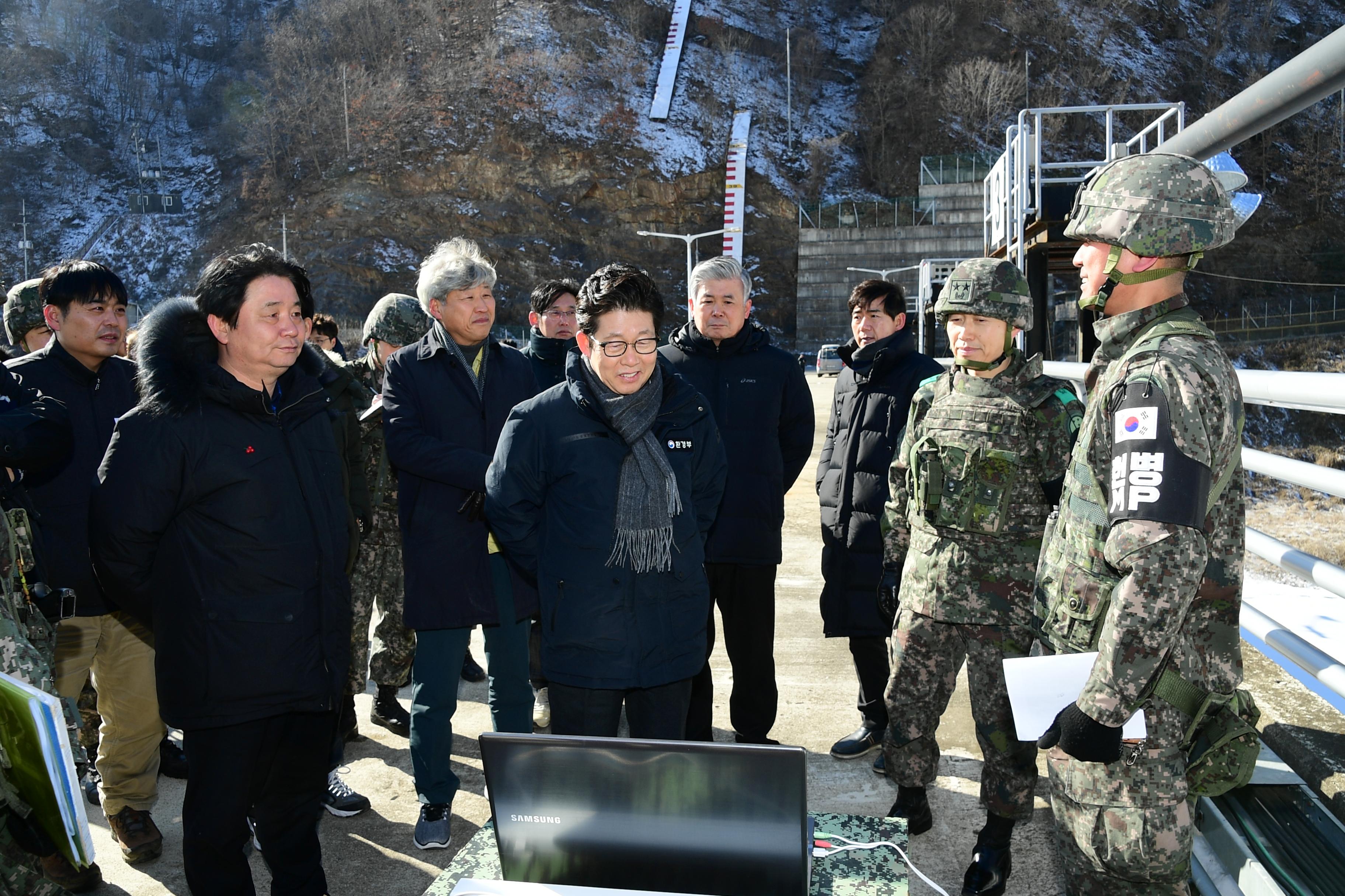 2020 조명래 환경부장관 아프리카돼지열병 발생지역 방문 의 사진