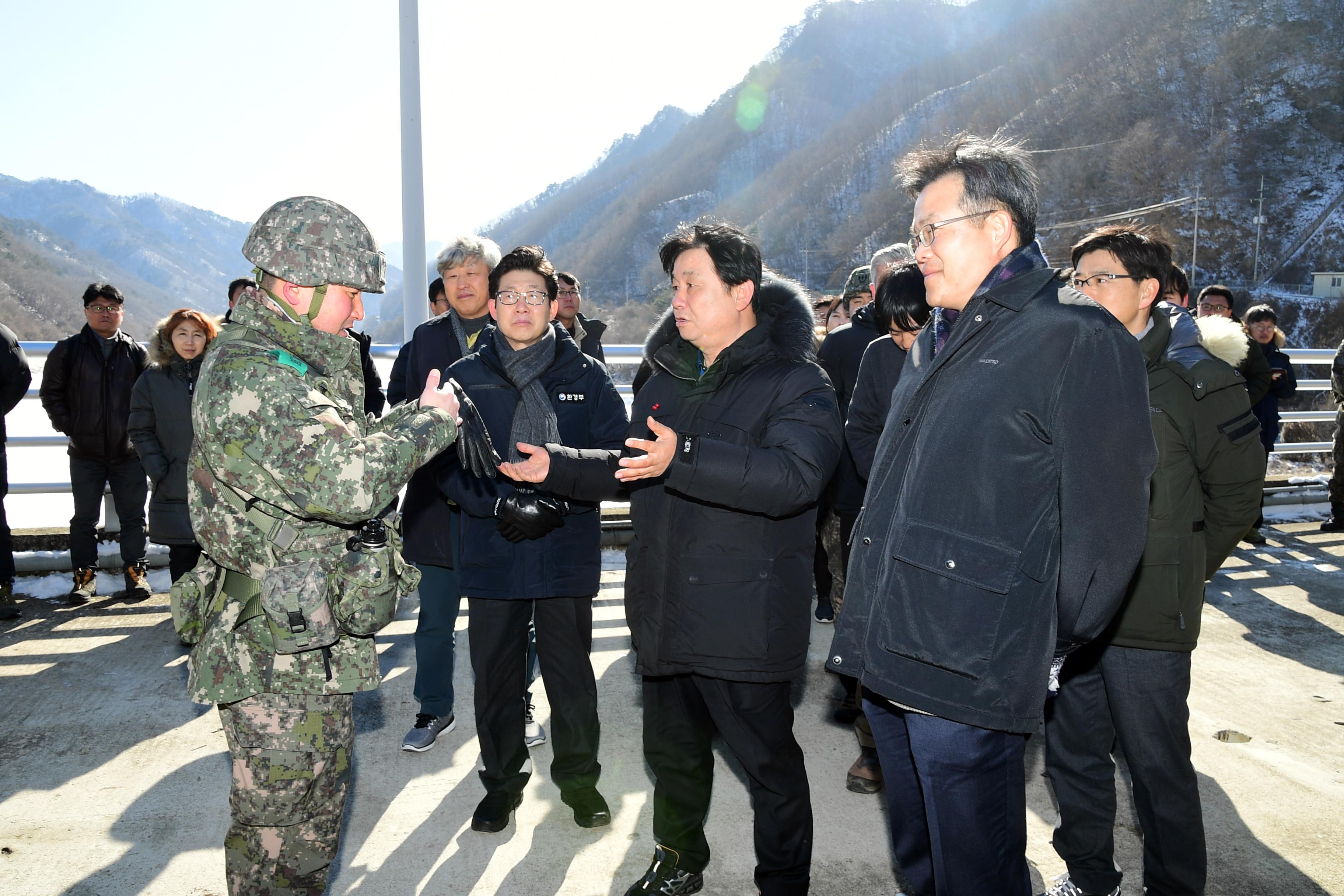 2020 조명래 환경부장관 아프리카돼지열병 발생지역 방문 의 사진