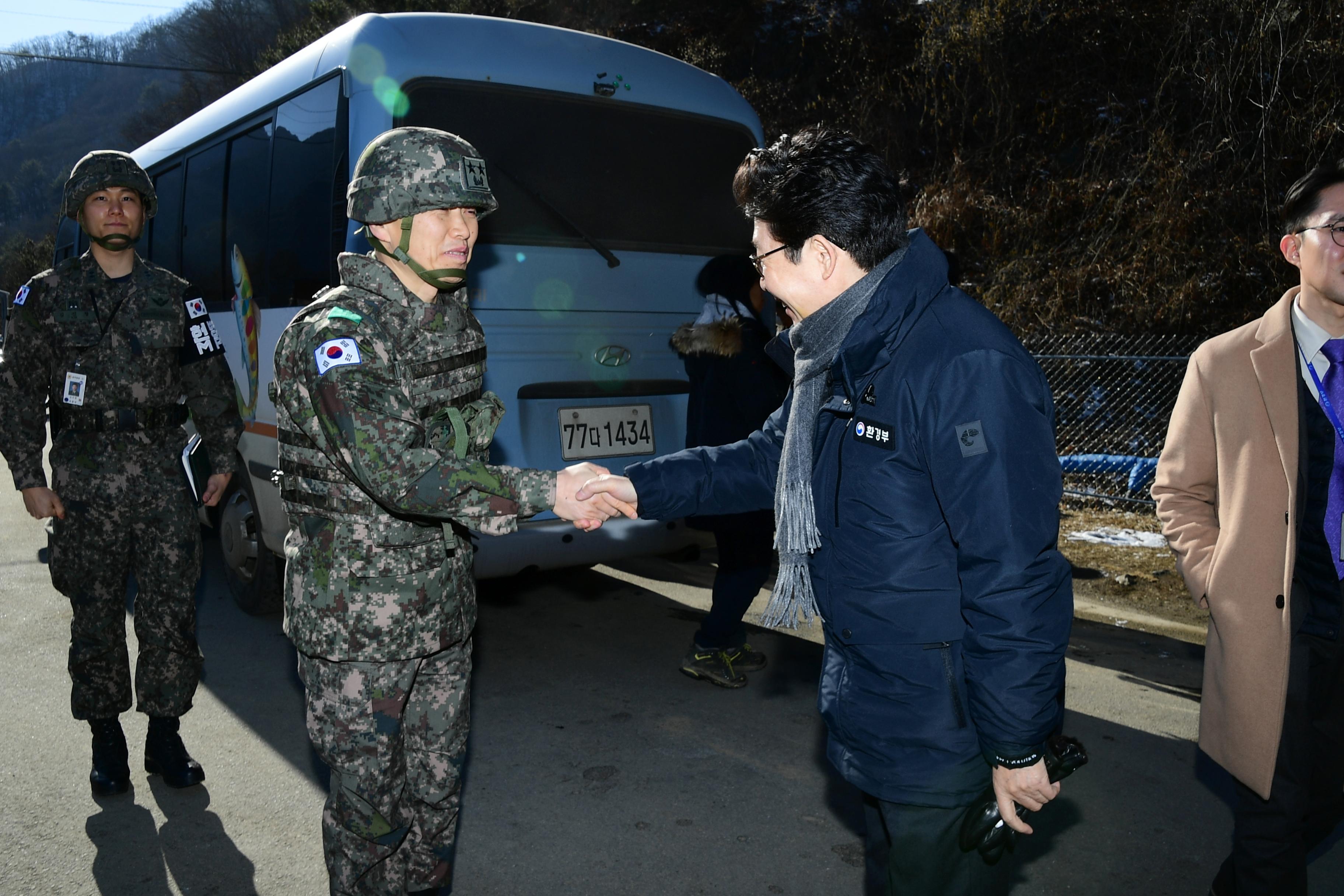 2020 조명래 환경부장관 아프리카돼지열병 발생지역 방문 의 사진