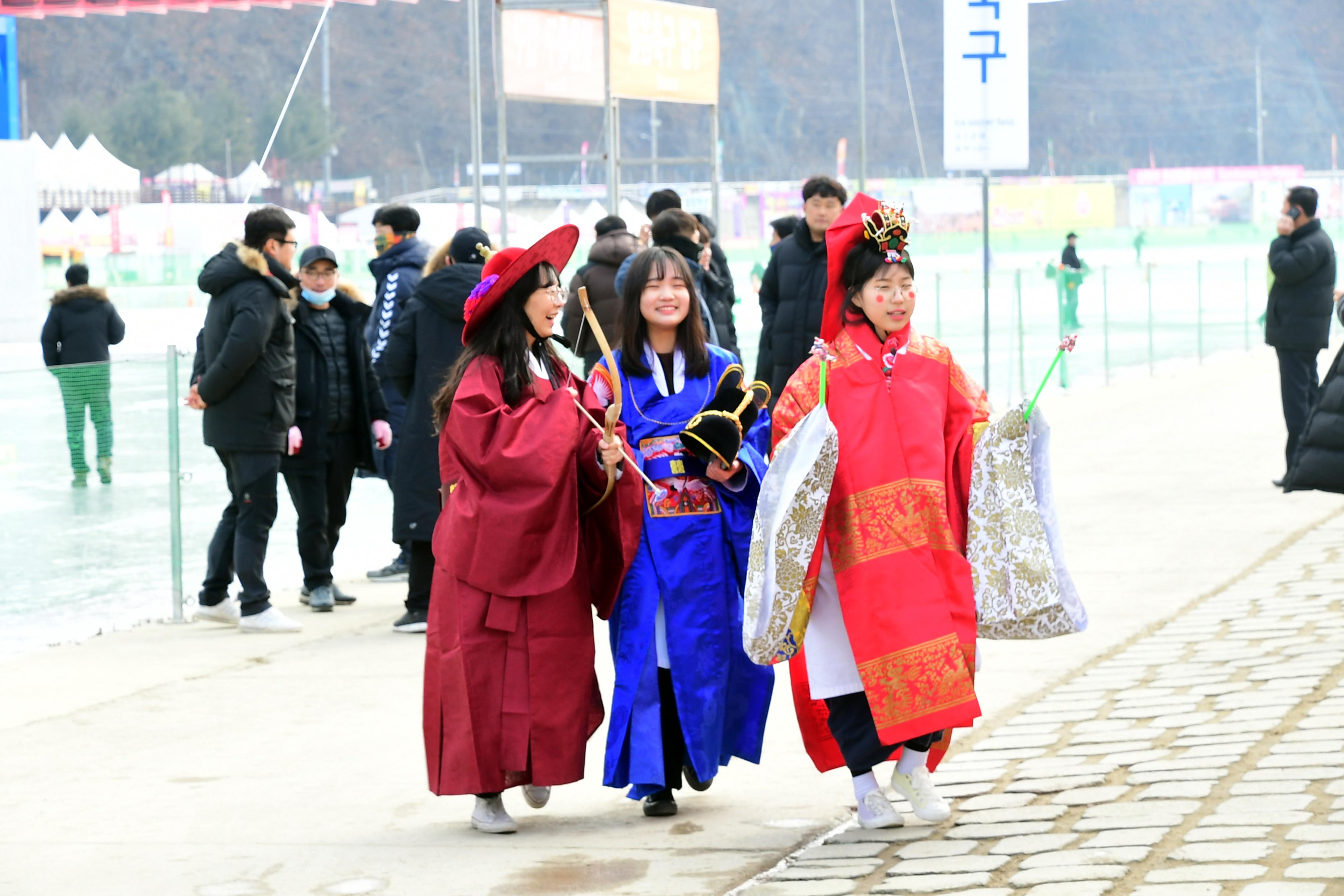 2020 화천산천어축제장 전경 사진