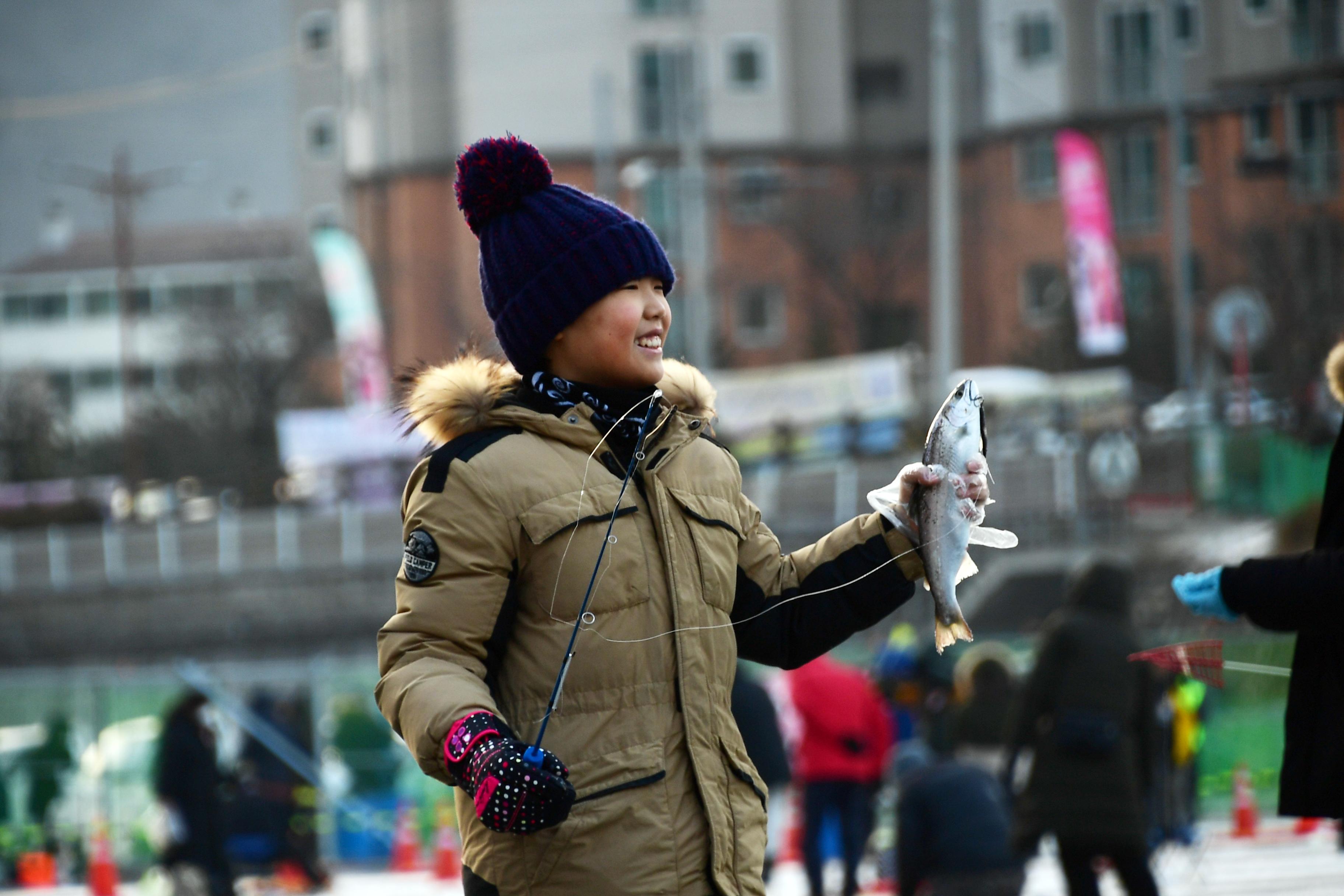 2019 화천산천어축제 산천어 예약낚시터 전경 사진