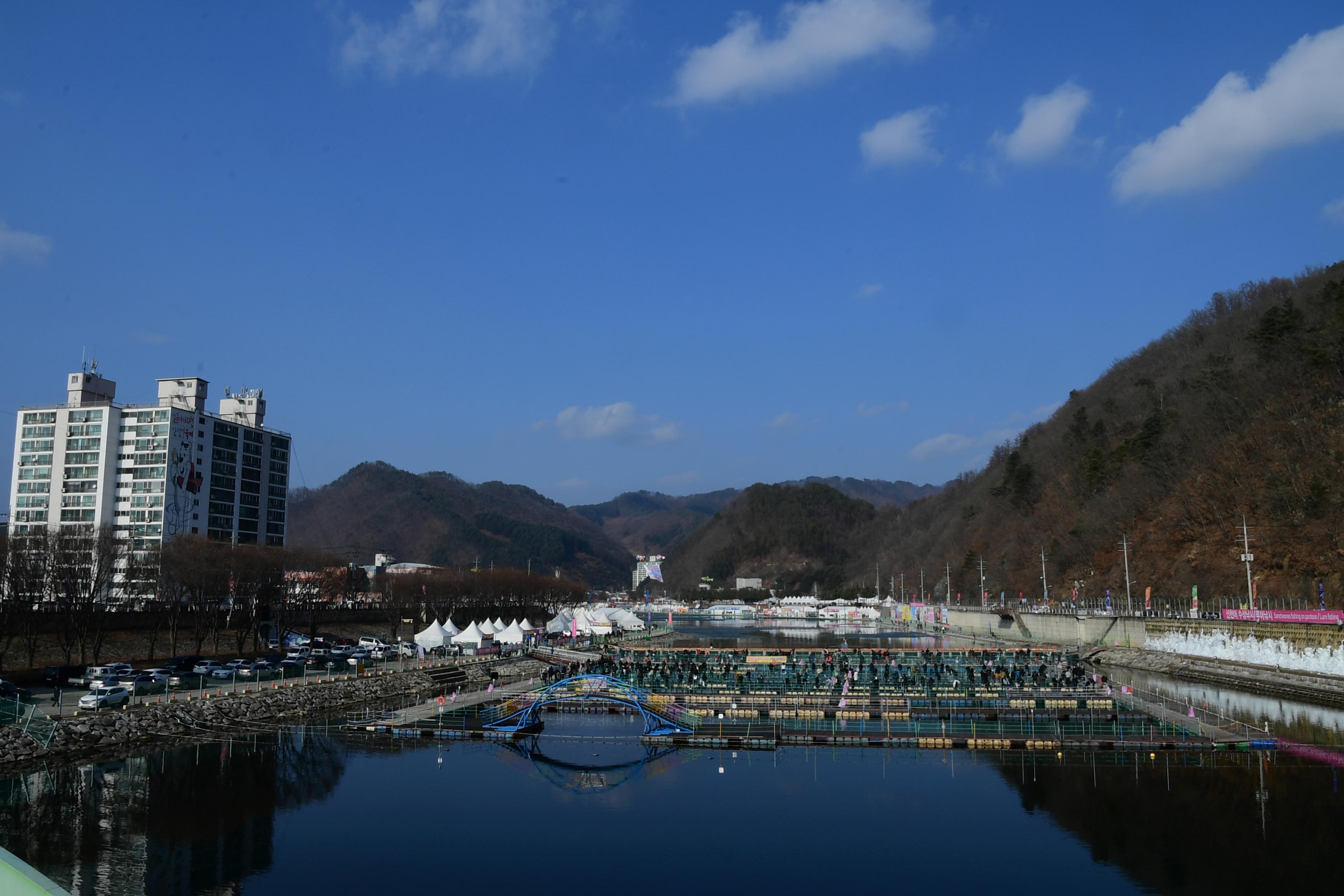 2020 화천산천어축제 공무원 산천어 수상 낚시대회 사진