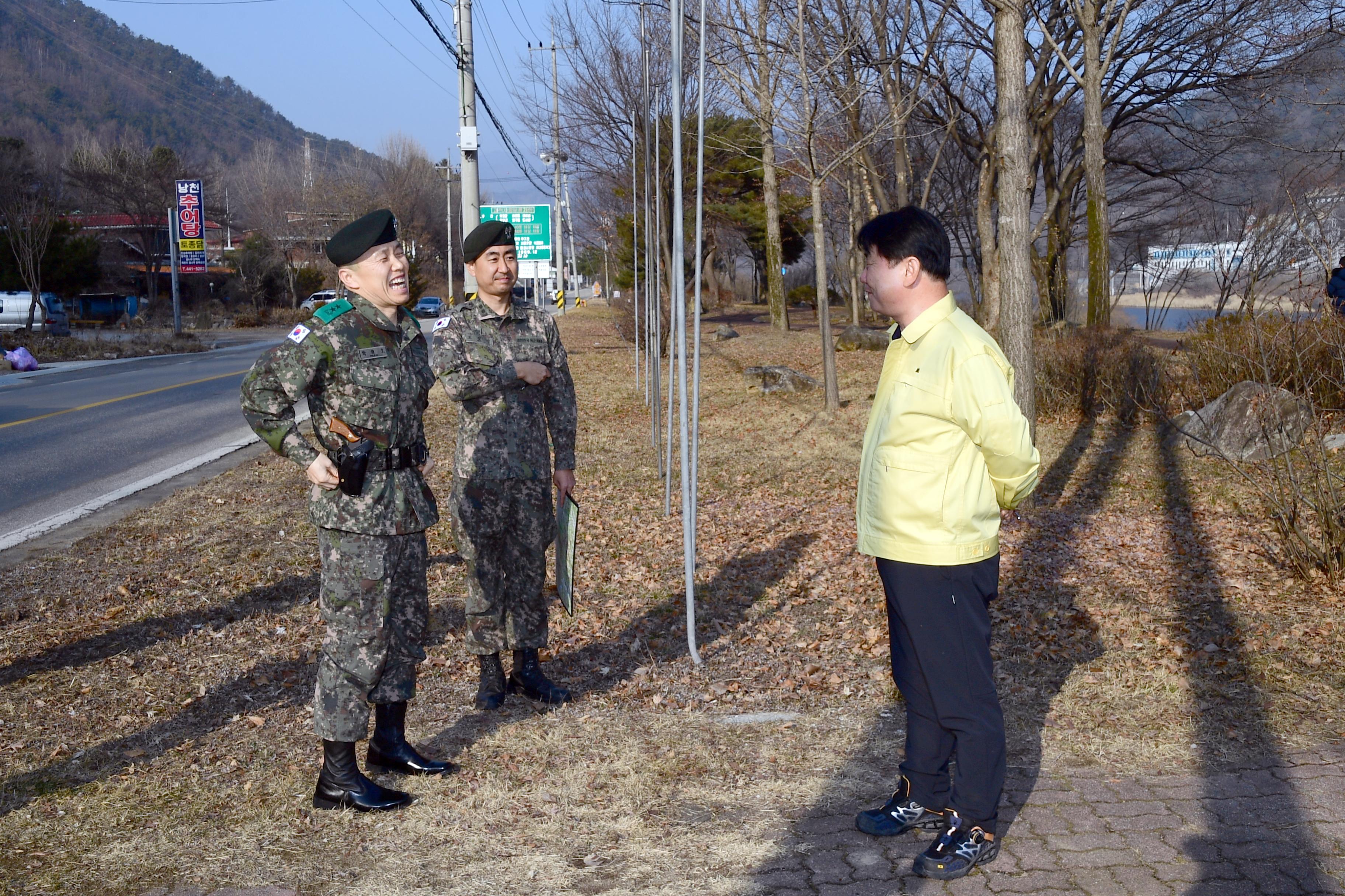 2020 농림수산식품부 김현수 장관 ASF 방역 현장 점검 의 사진