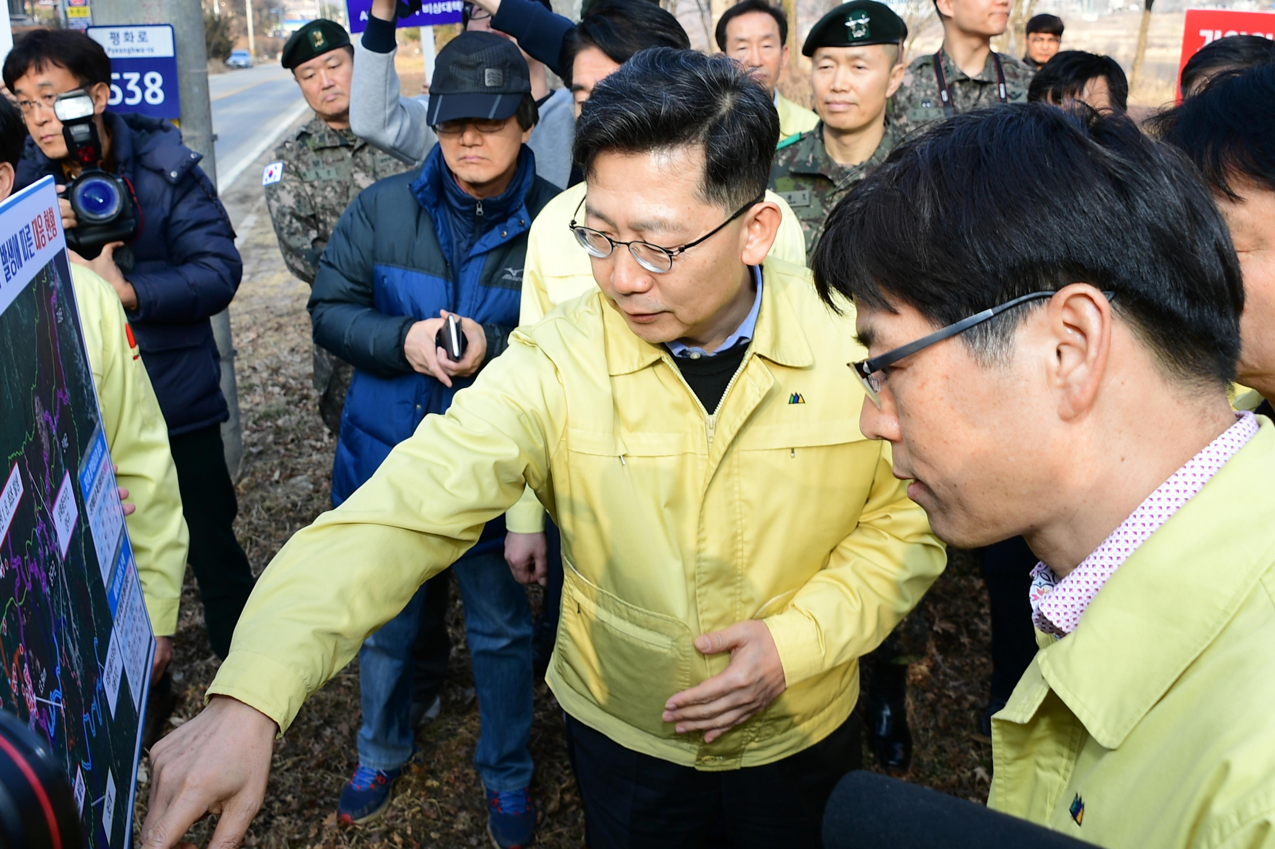 2020 농림수산식품부 김현수 장관 ASF 방역 현장 점검 의 사진