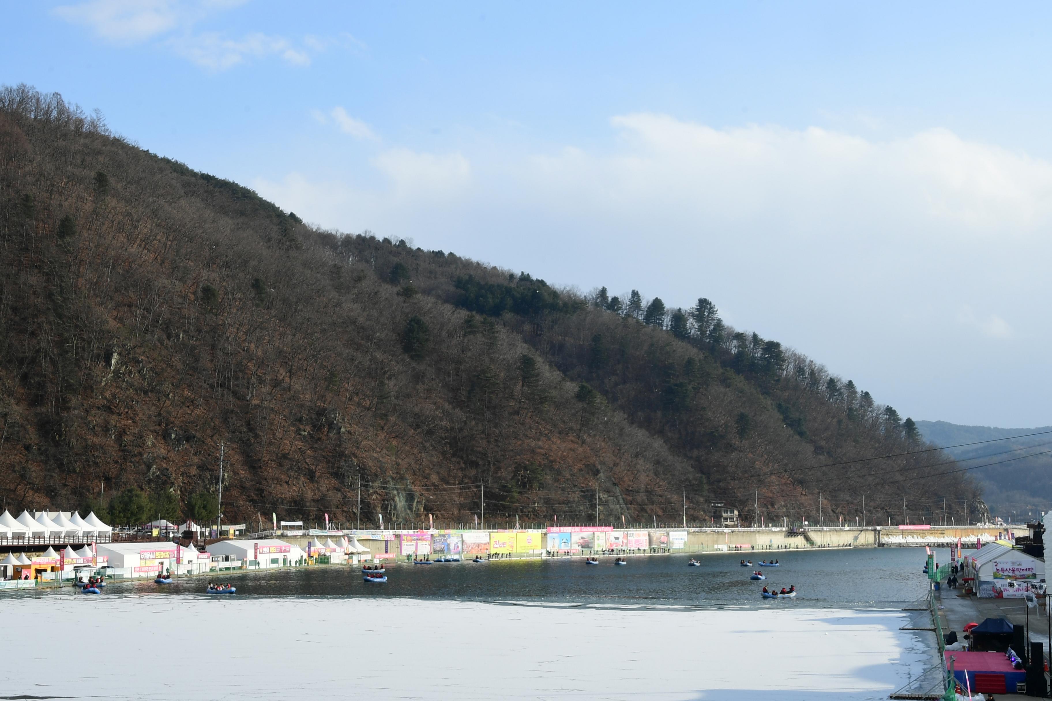 2020 화천산천어축제 산천어 선상낚시 시연회 의 사진