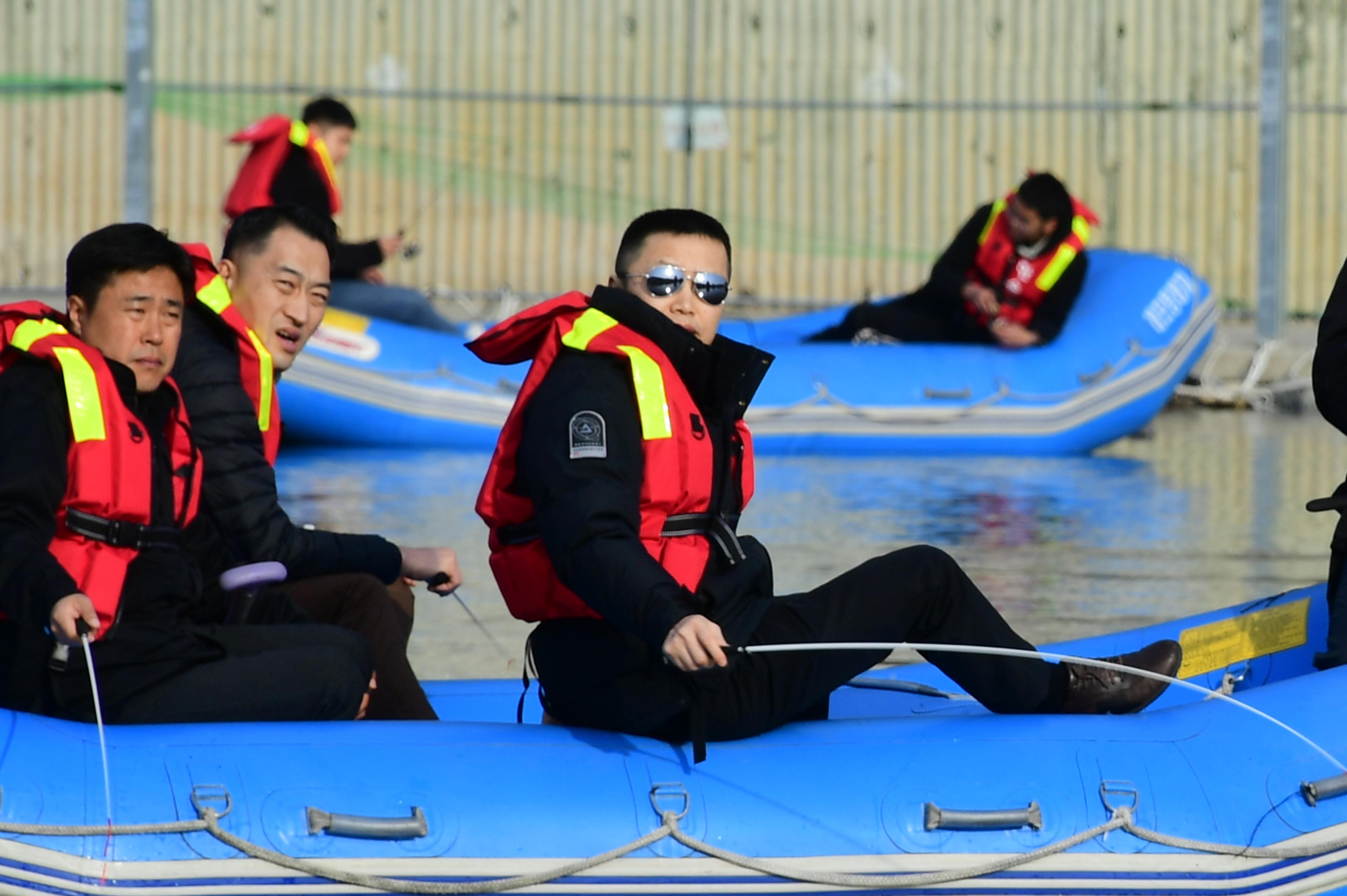 2020 화천산천어축제 육군 제7보병사단 산천어 선상낚시터 체험 의 사진