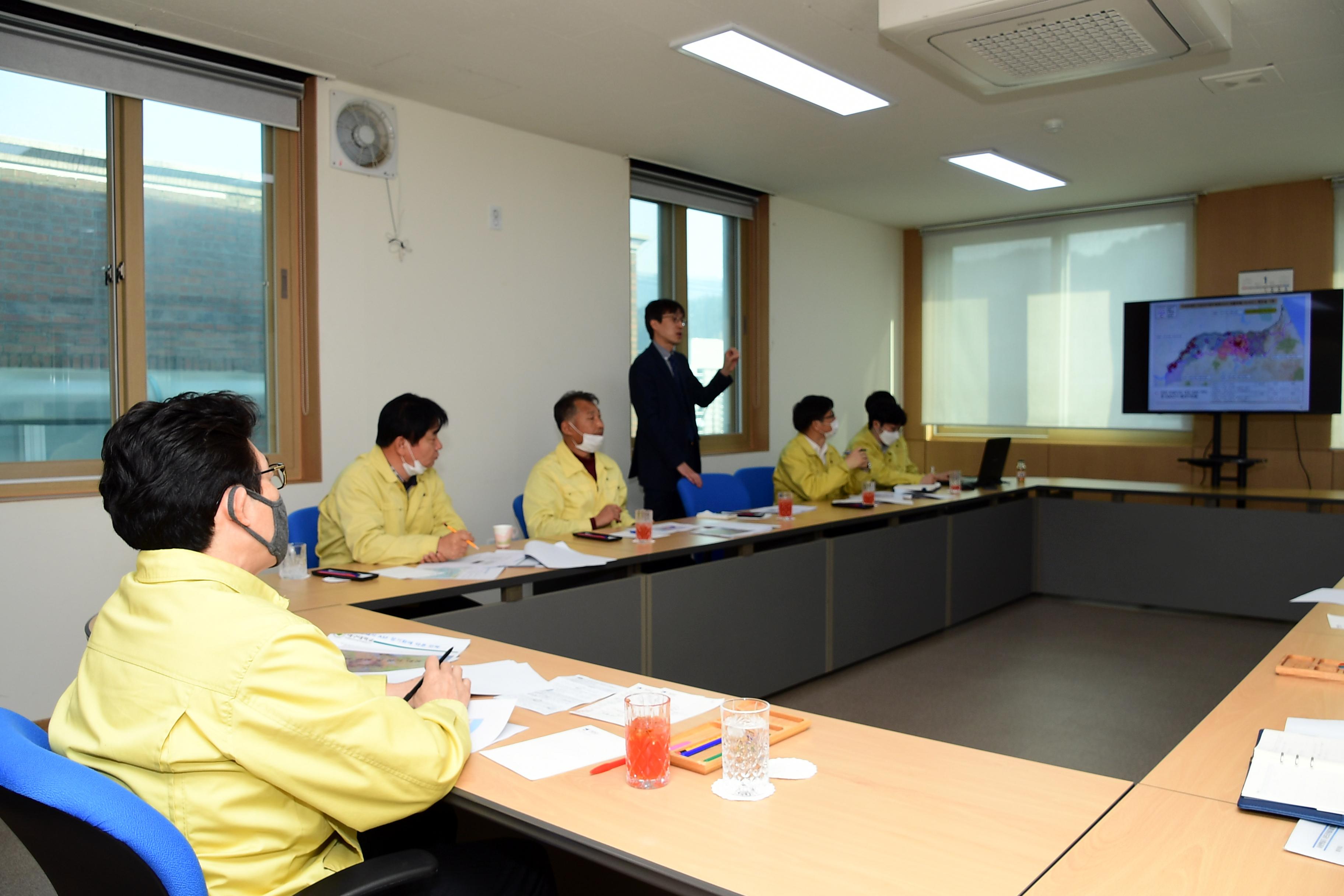 2020 아프리카 돼지열병 대응 조명래 환경부장관 현장 점검 의 사진