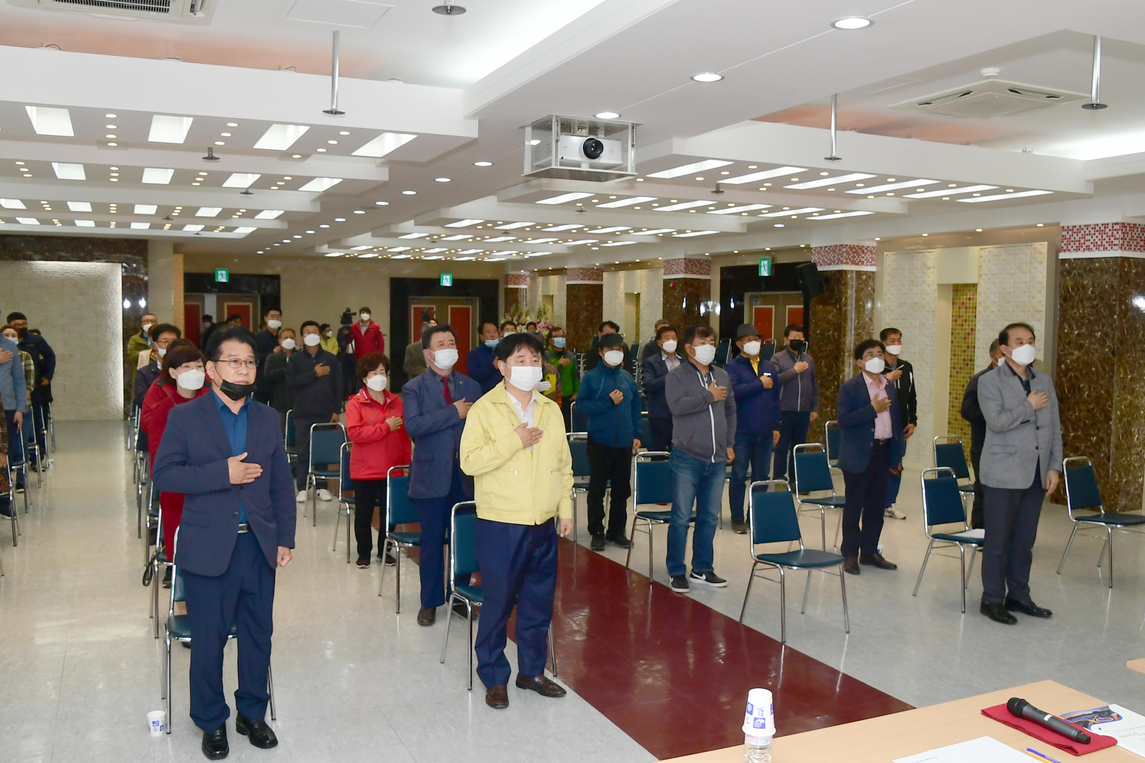 2020 육군 제27보병사단 해체 반대 비상대책위원회 간담회 의 사진