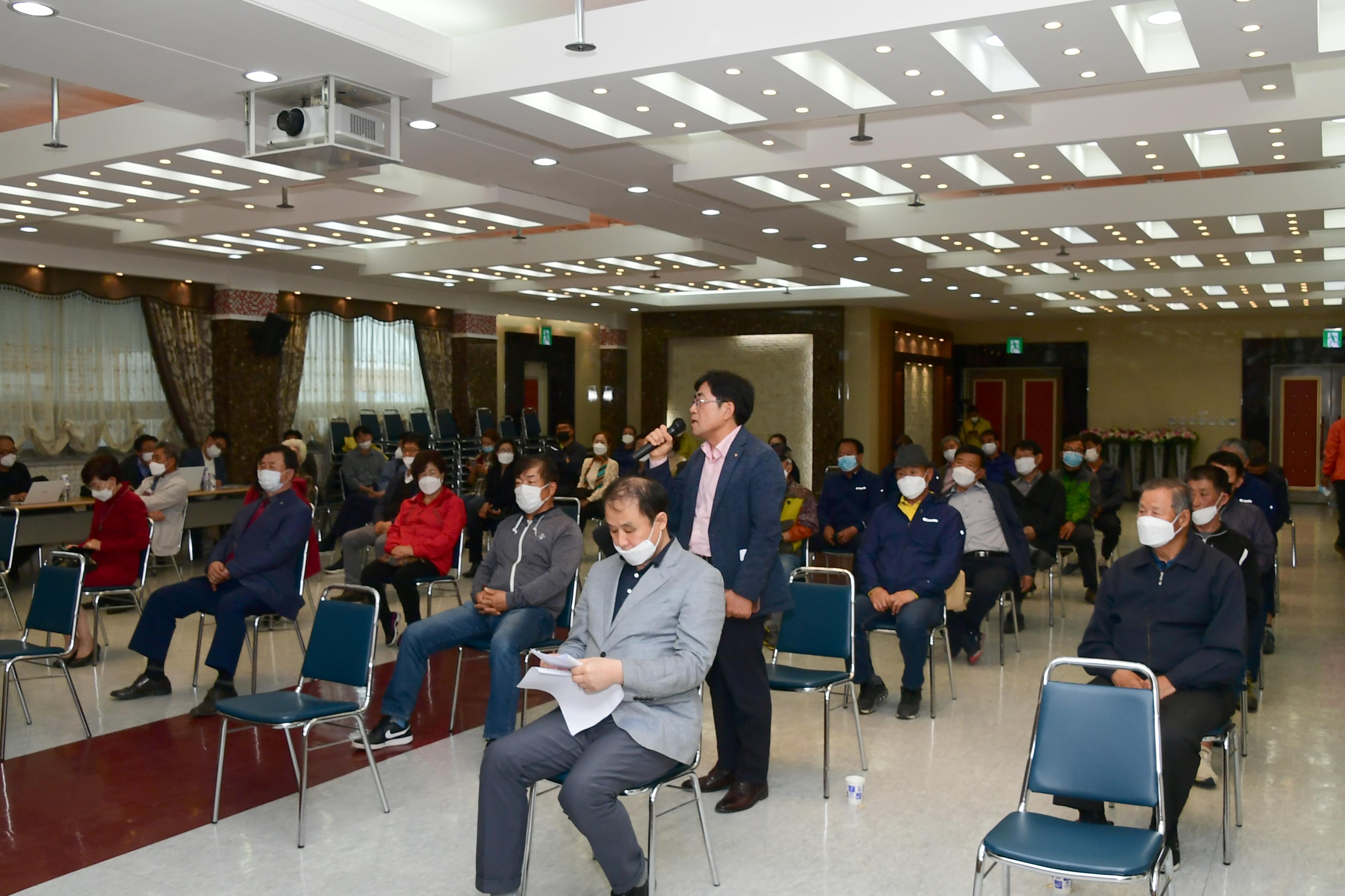 2020 육군 제27보병사단 해체 반대 비상대책위원회 간담회 의 사진