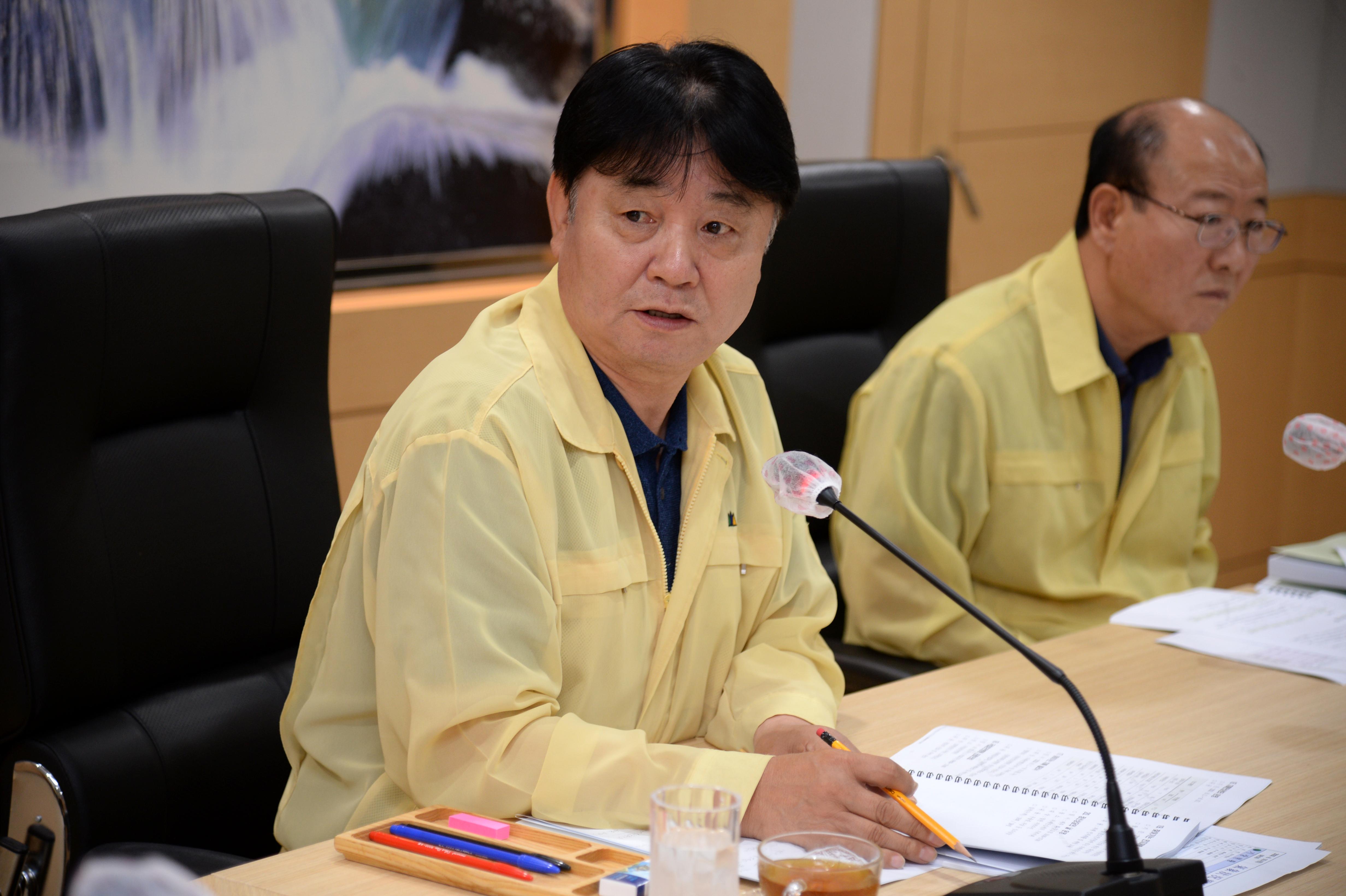 2020 호우피해에 따른 대책 회의 의 사진