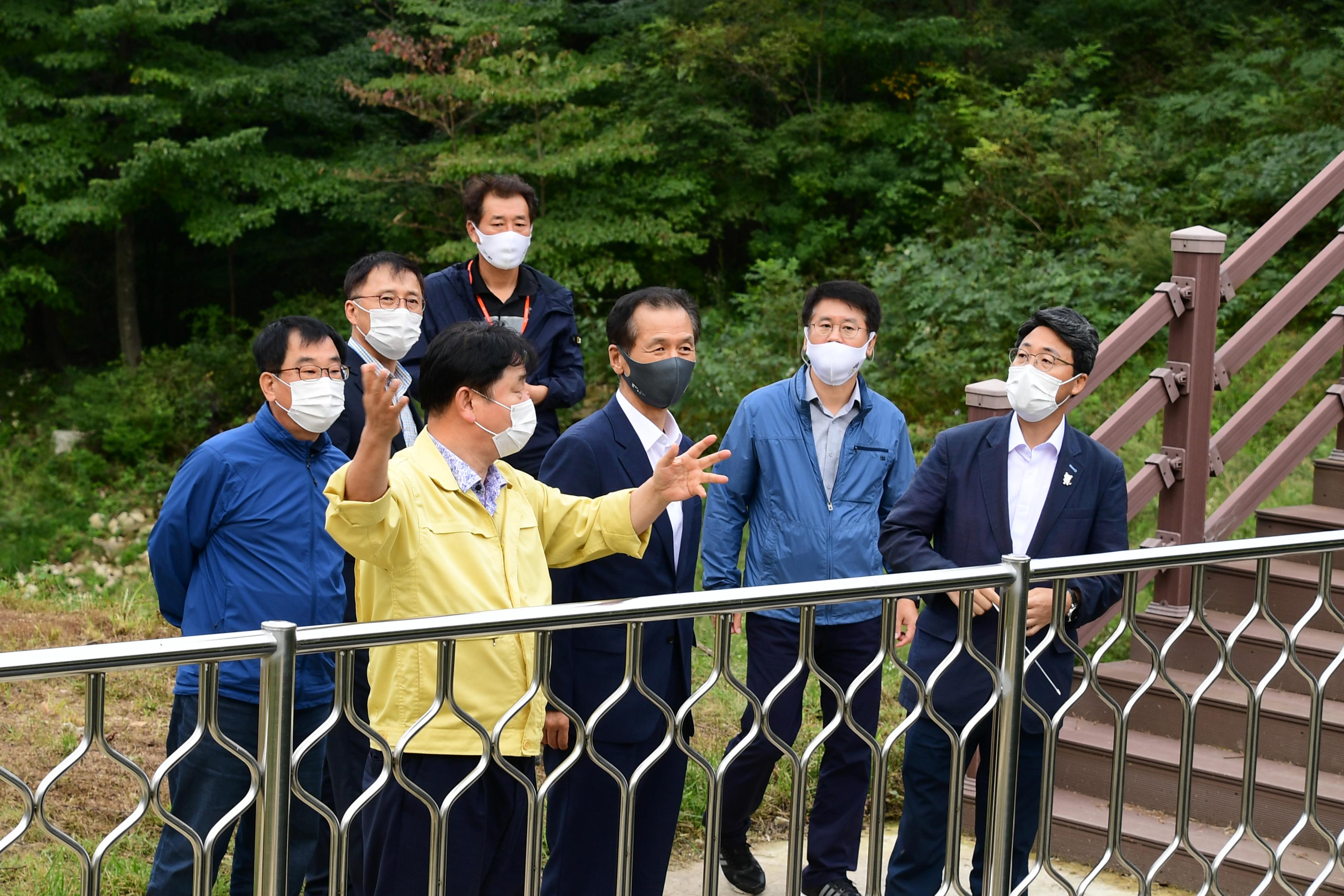 2020 화천 소득형 산촌주택 조성사업  현장 설명회 의 사진