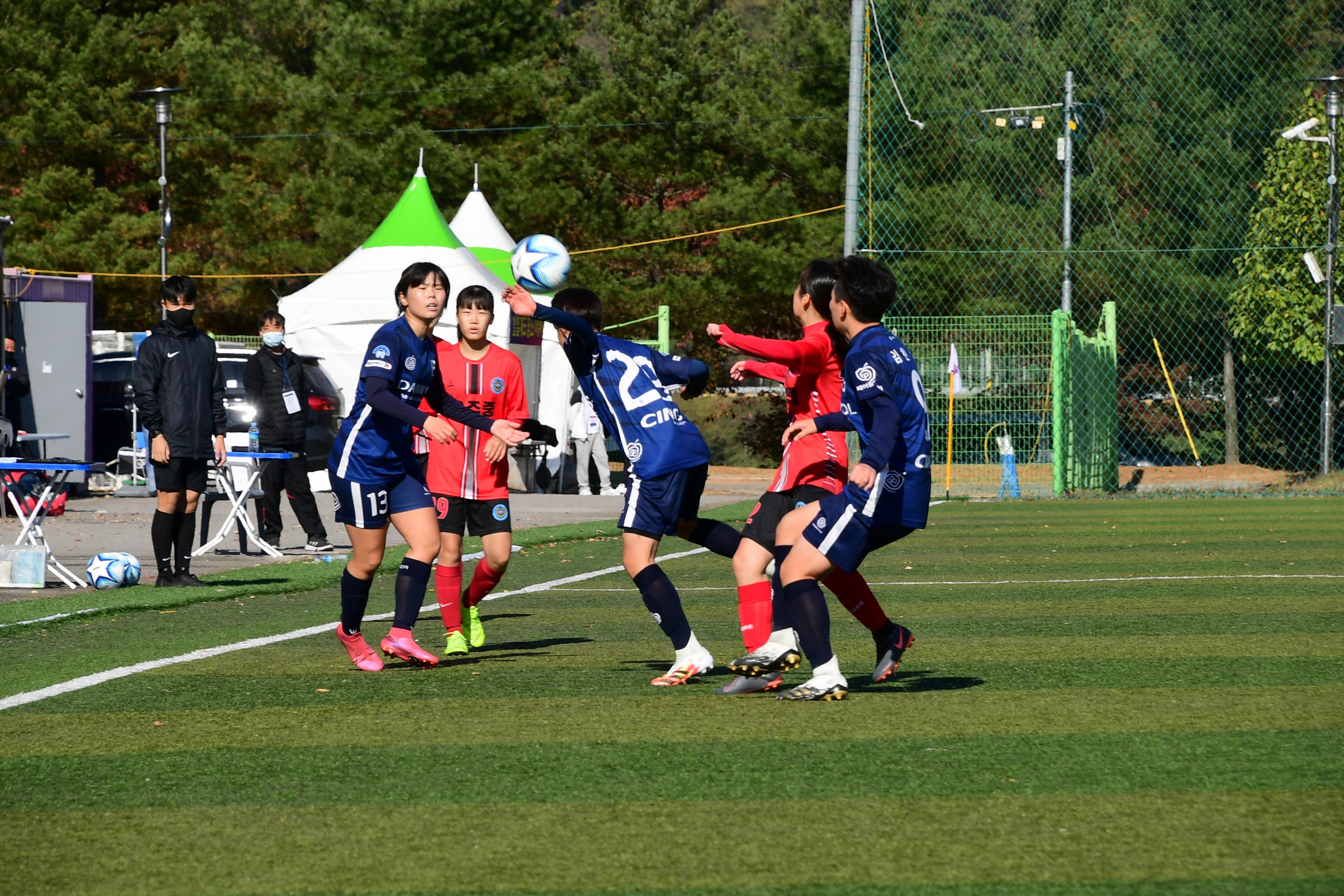 2020 춘계 한국여자축구 연맹전 의 사진