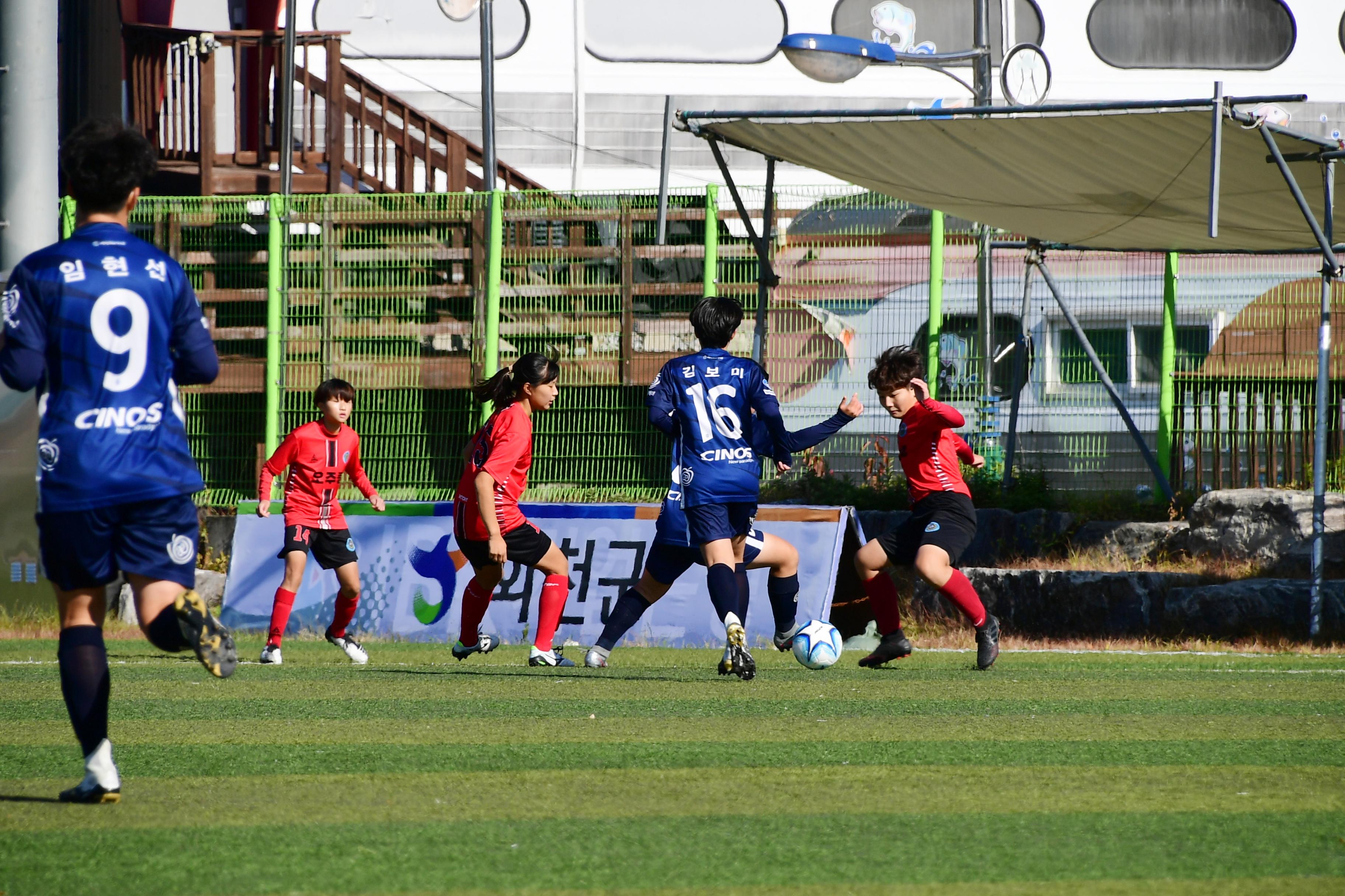 2020 춘계 한국여자축구 연맹전 의 사진