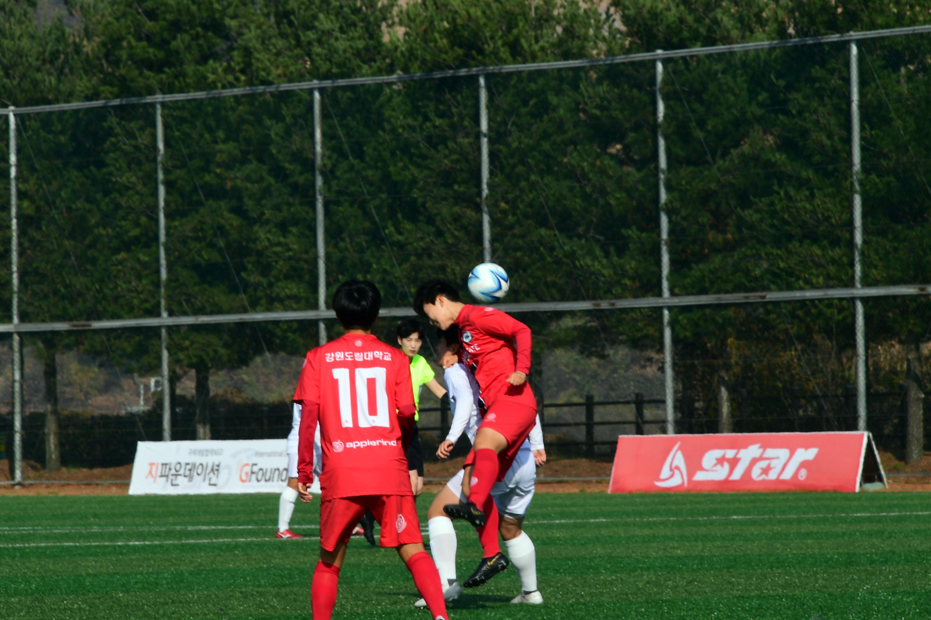 2020 춘계 한국여자축구연맹전 선수단 격려 의 사진