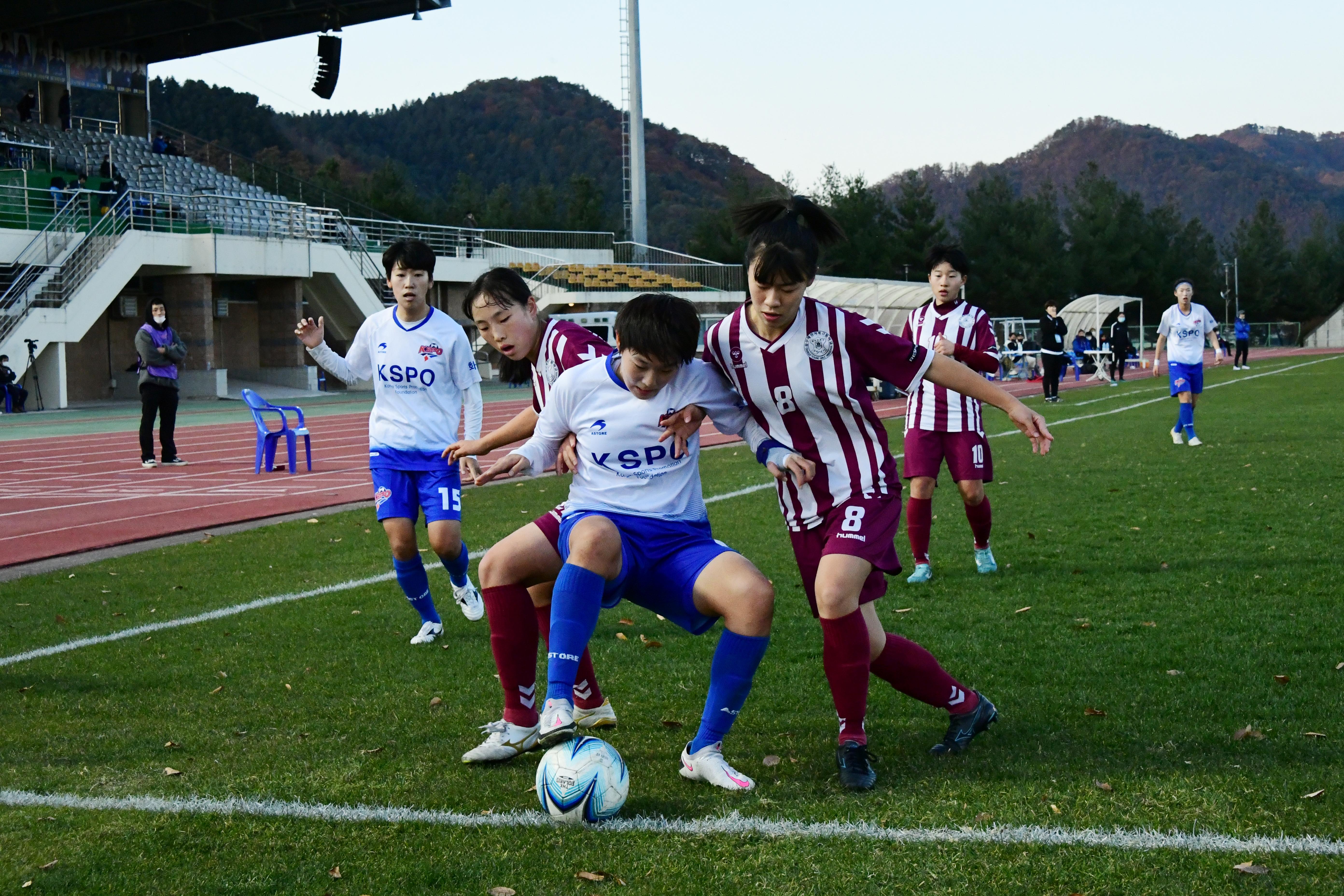 2020 춘계 한국여자축구 연맹전 결승전 시상식 사진