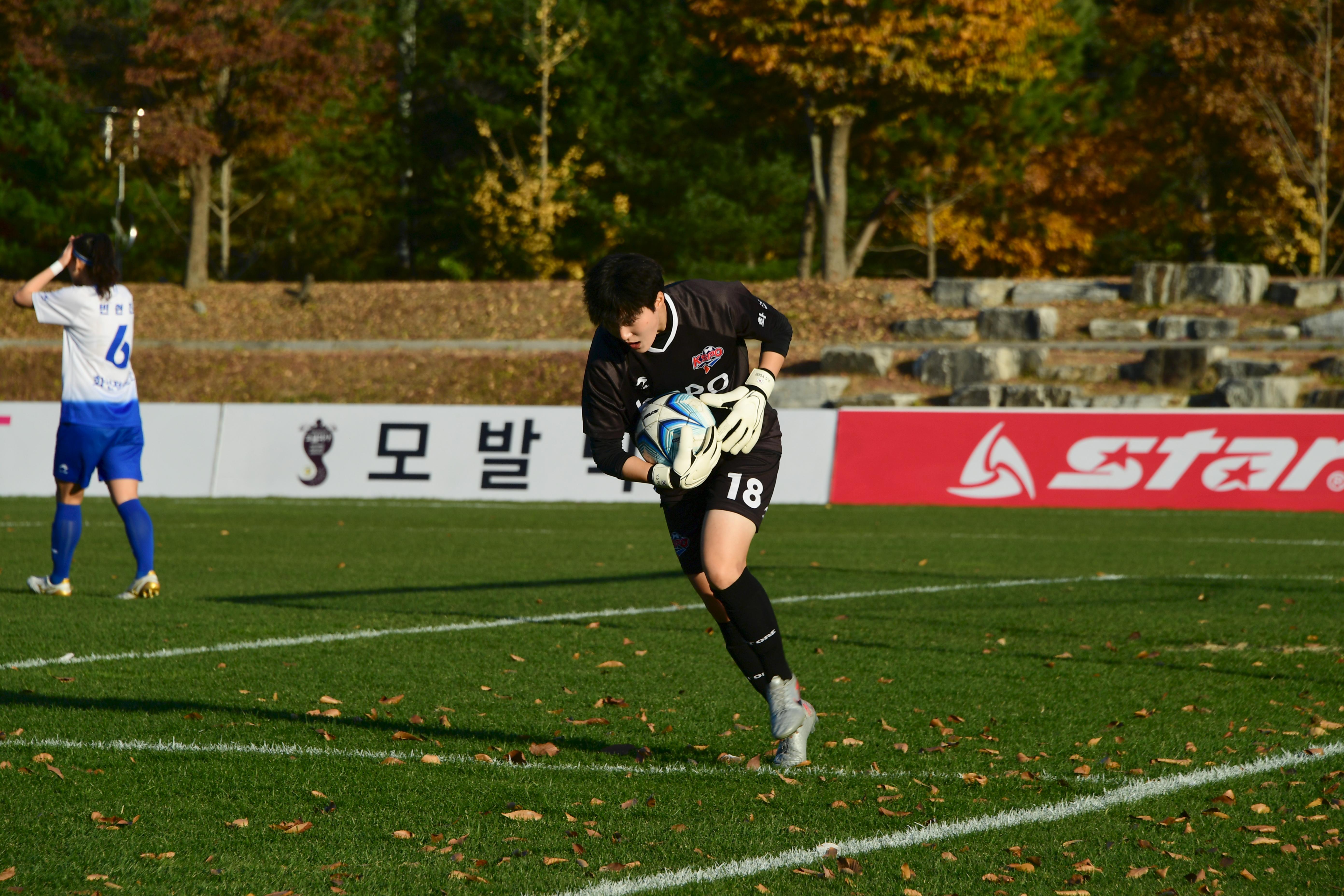 2020 춘계 한국여자축구 연맹전 결승전 시상식 의 사진