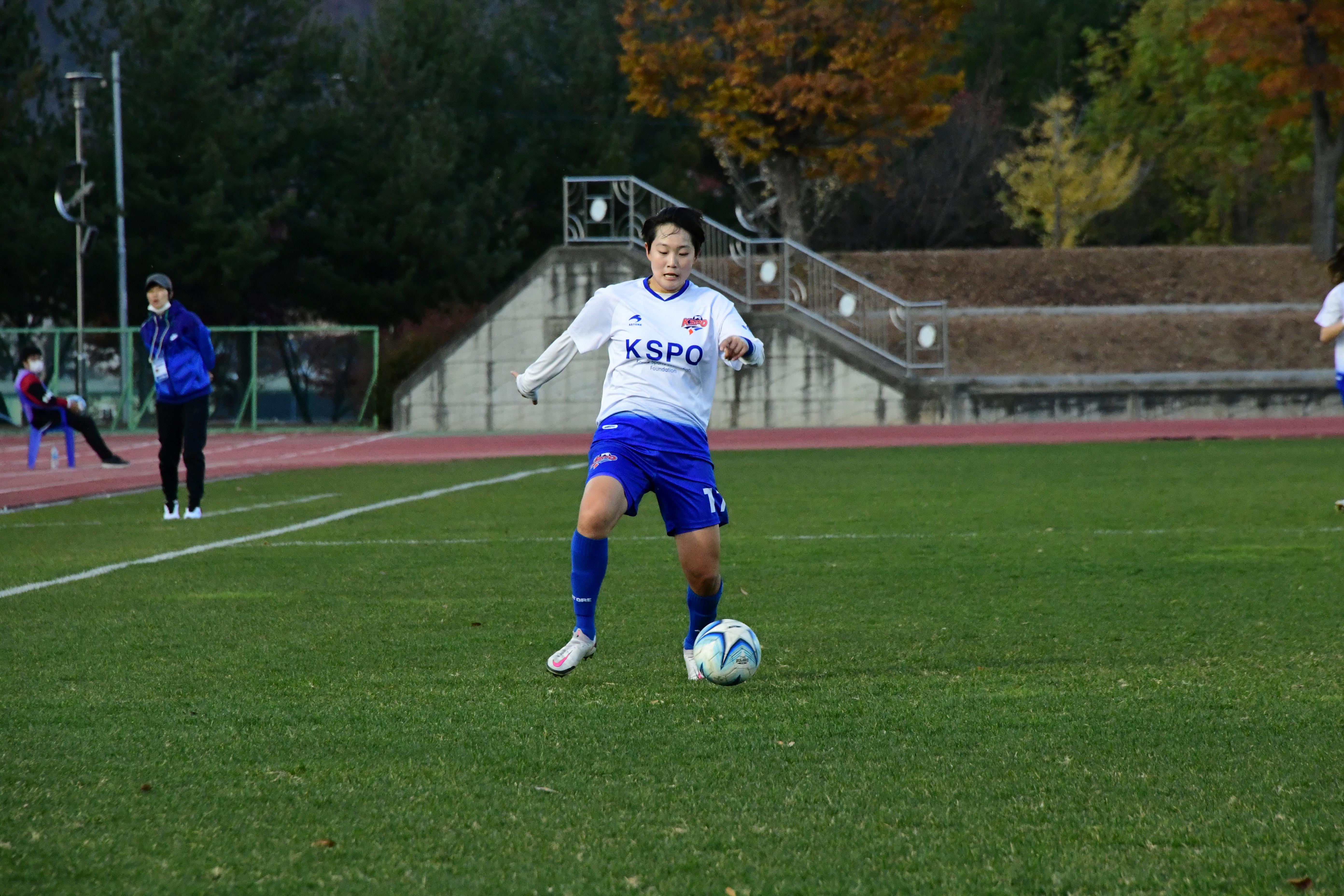 2020 춘계 한국여자축구 연맹전 결승전 시상식 의 사진