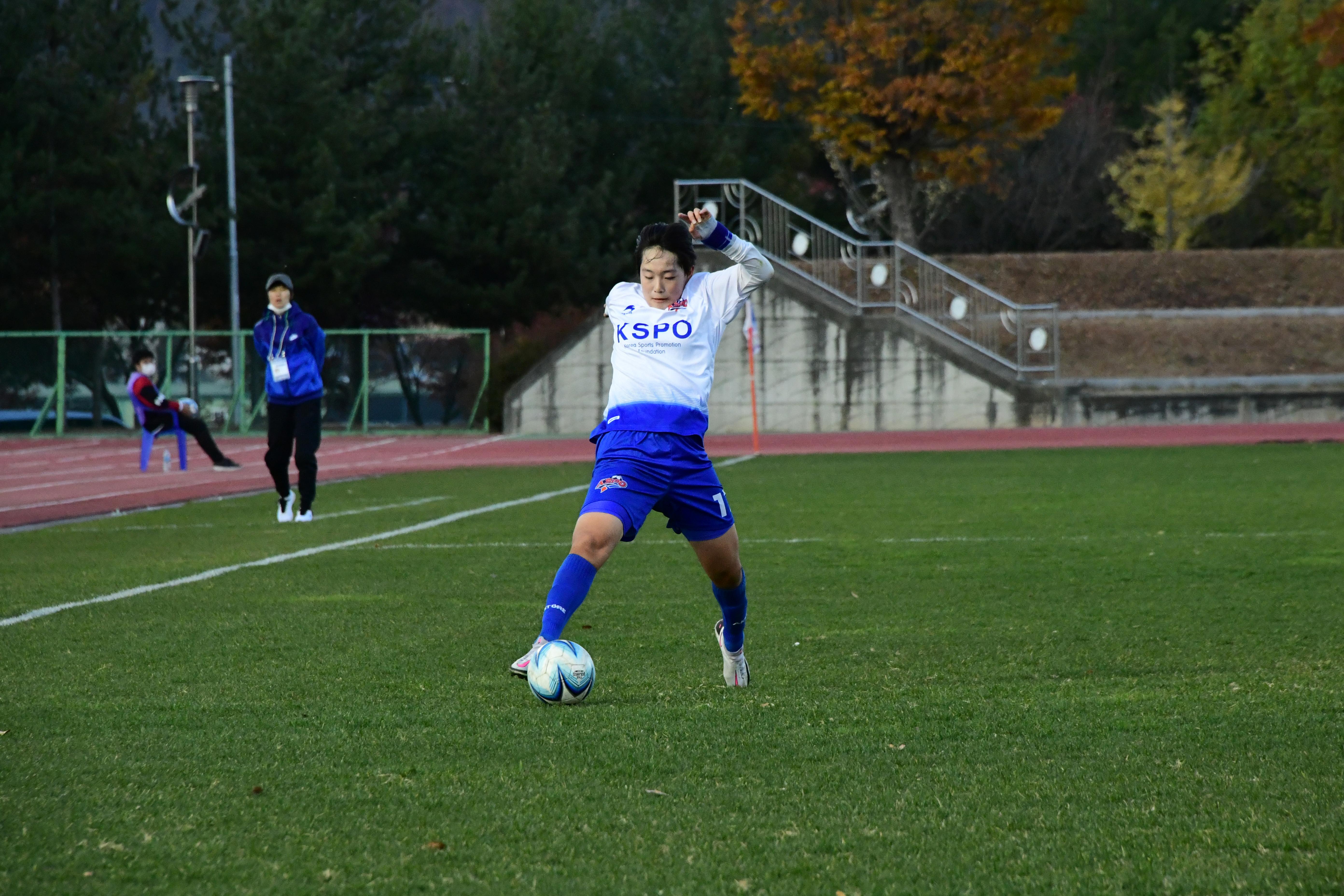 2020 춘계 한국여자축구 연맹전 결승전 시상식 의 사진