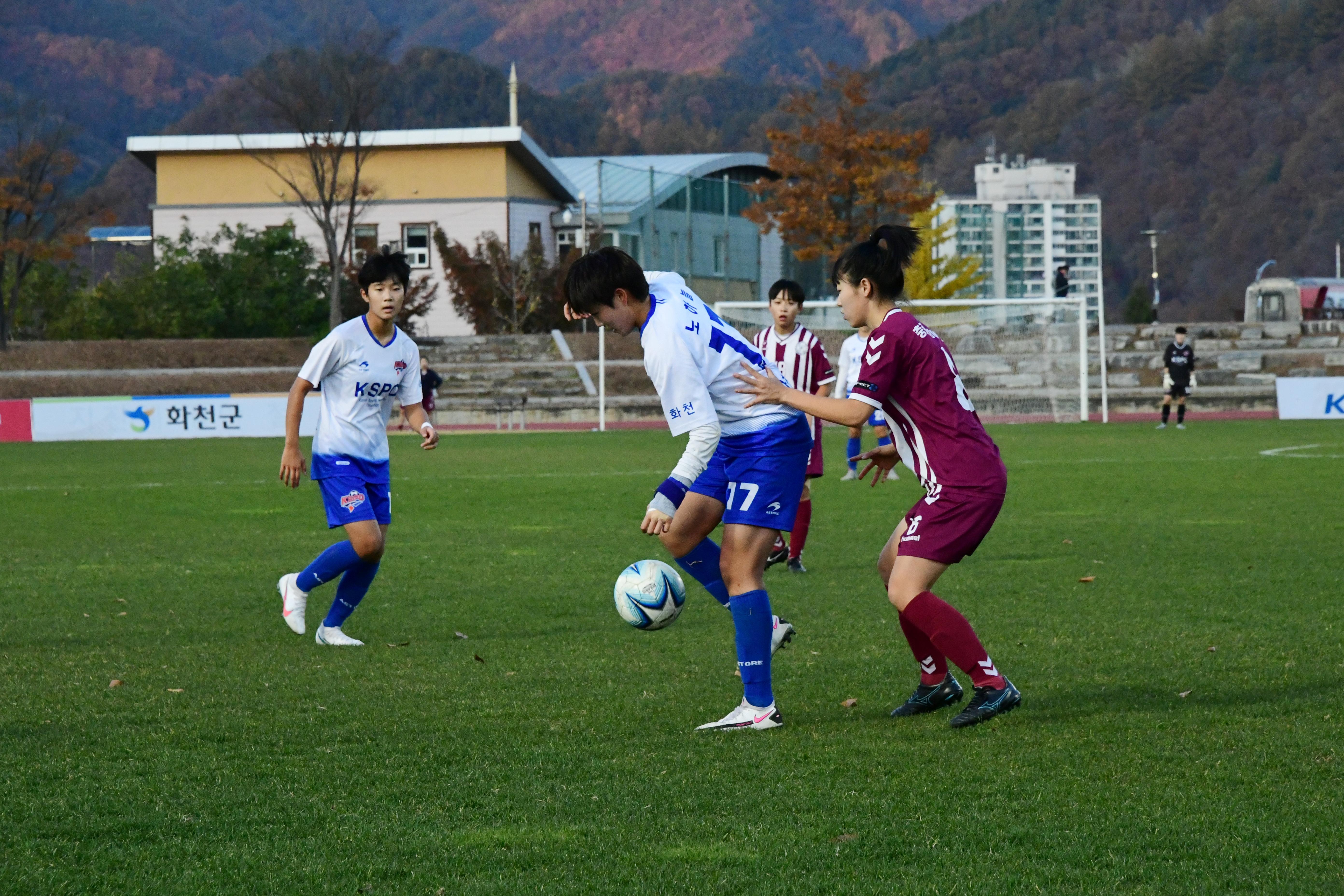 2020 춘계 한국여자축구 연맹전 결승전 시상식 의 사진