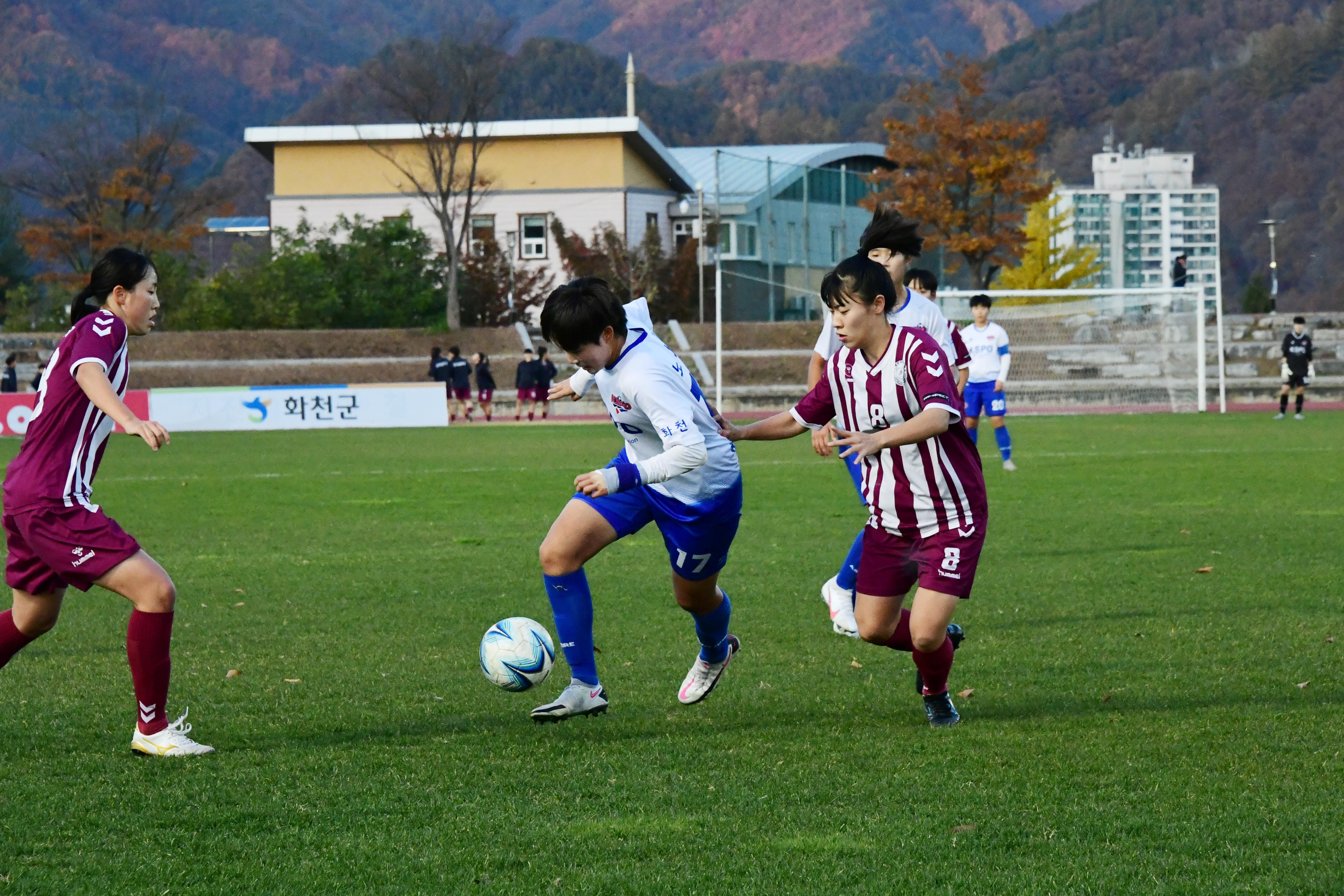 2020 춘계 한국여자축구 연맹전 결승전 시상식 의 사진