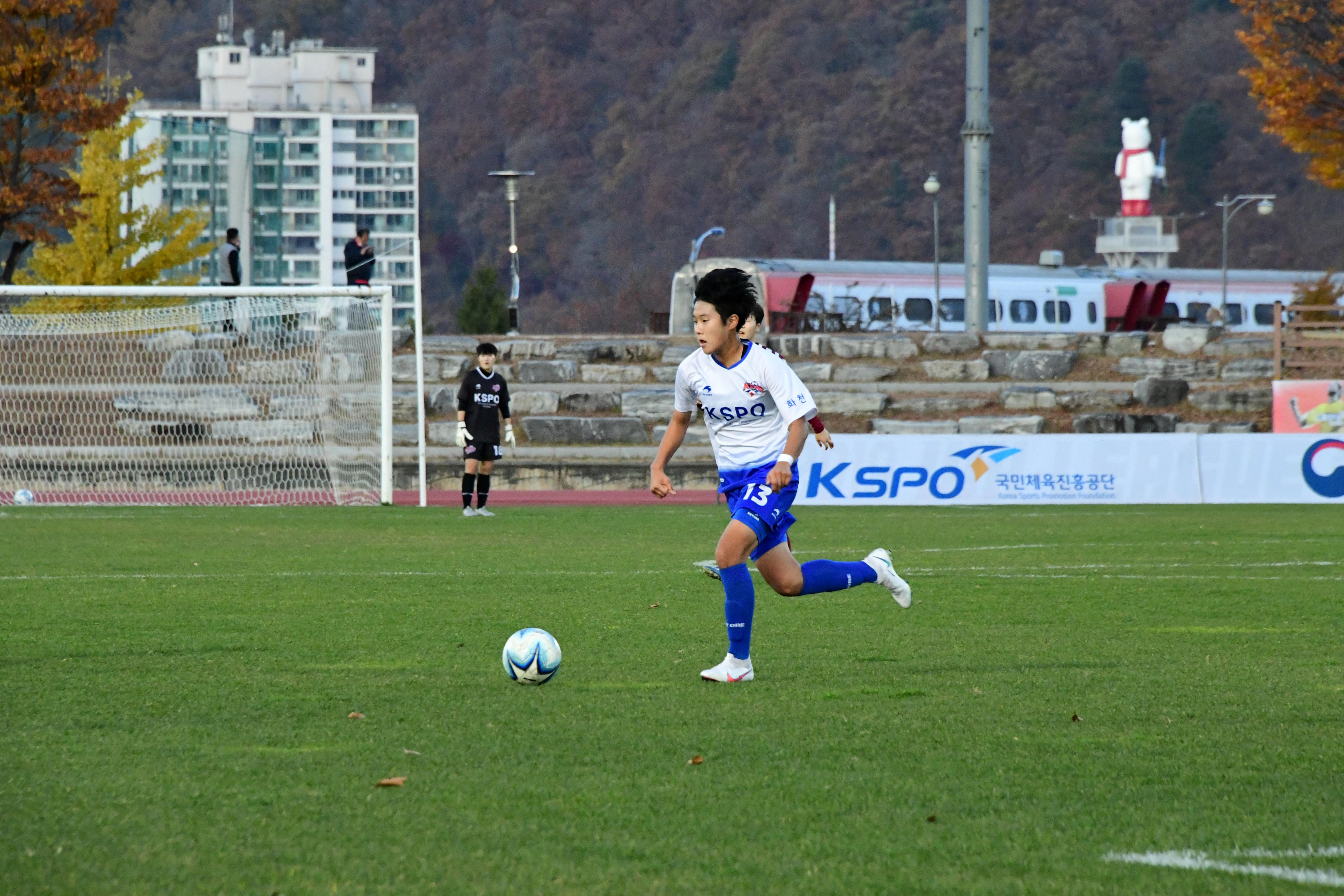 2020 춘계 한국여자축구 연맹전 결승전 시상식 의 사진