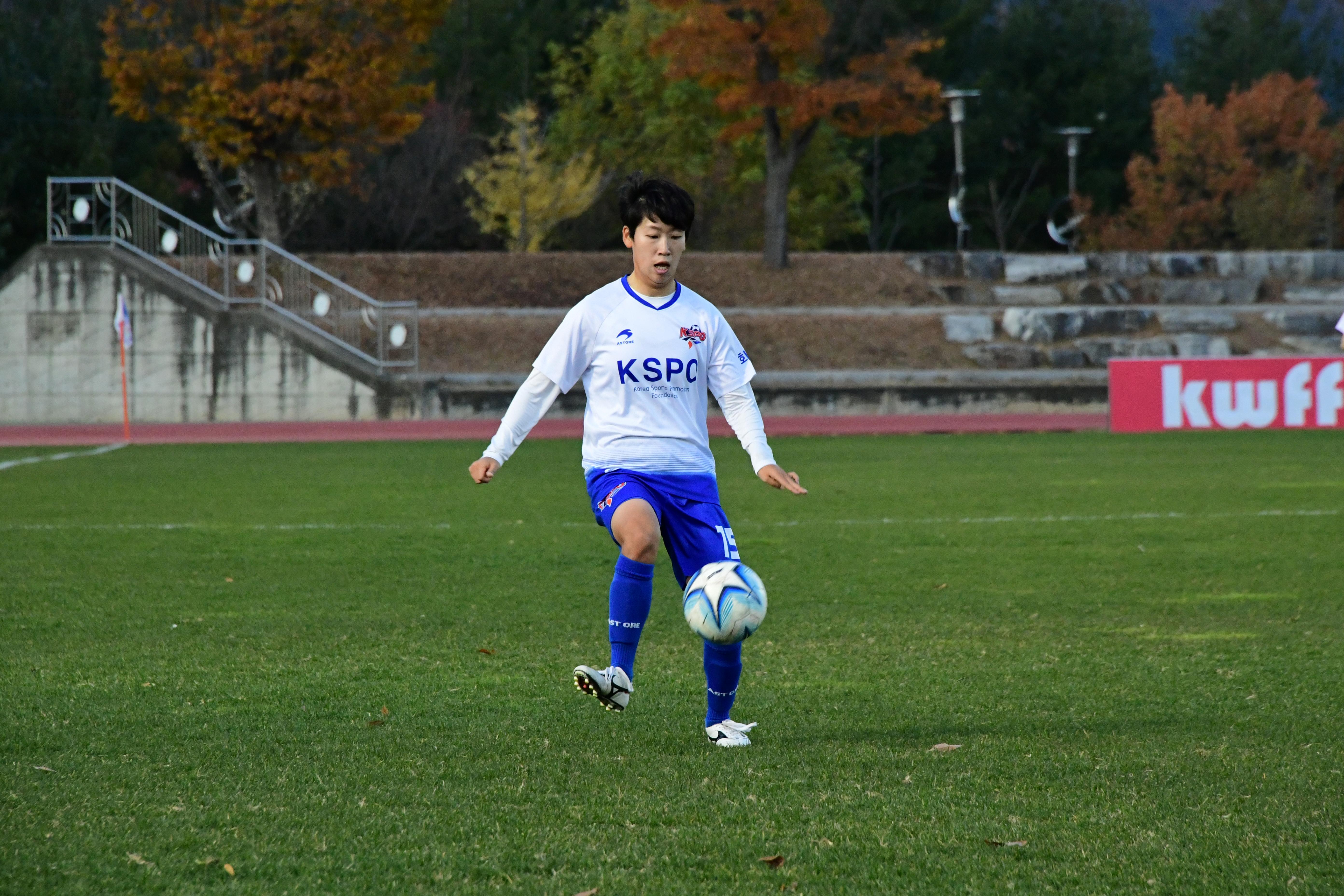 2020 춘계 한국여자축구 연맹전 결승전 시상식 의 사진