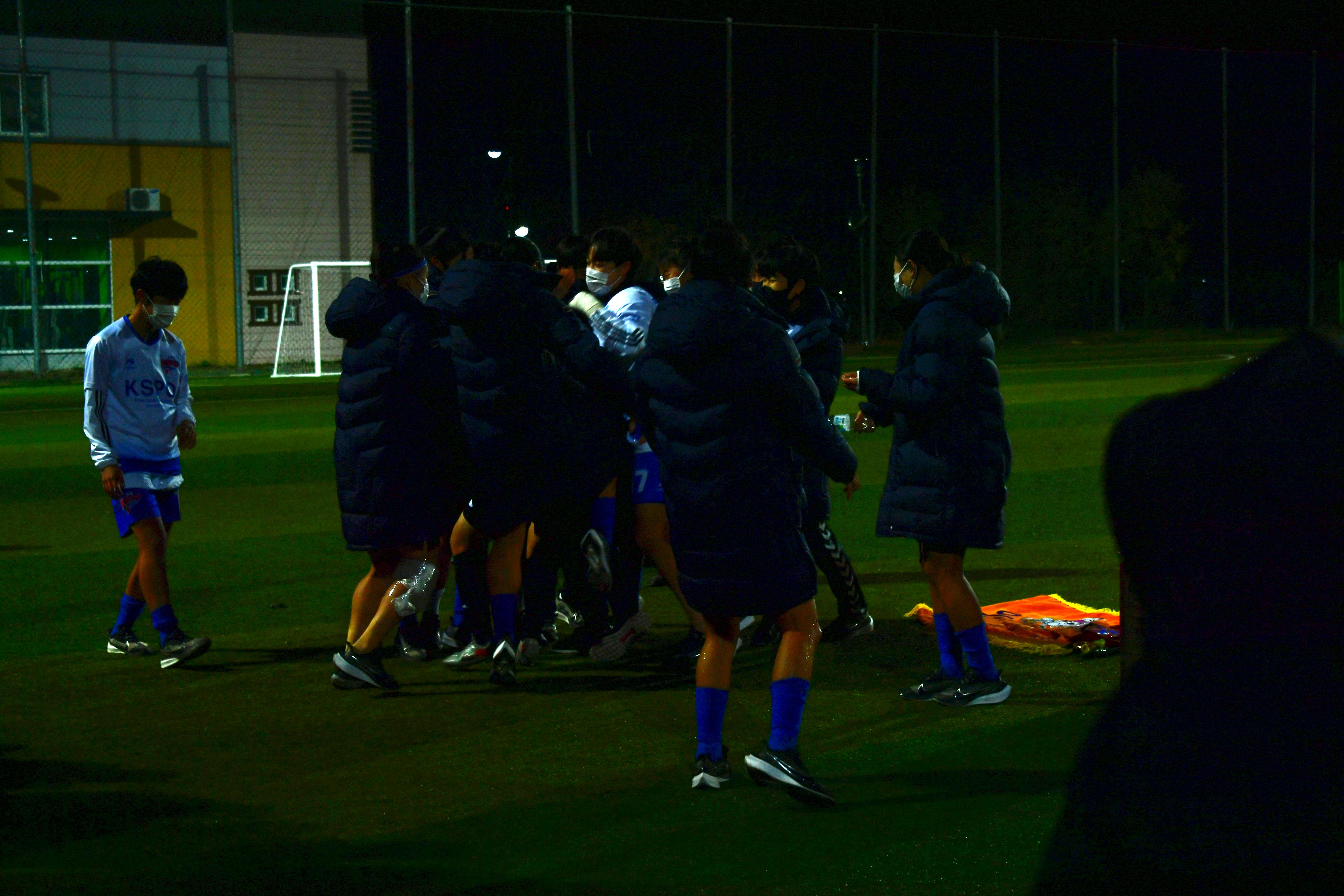 2020 춘계 한국여자축구 연맹전 결승전 시상식 의 사진