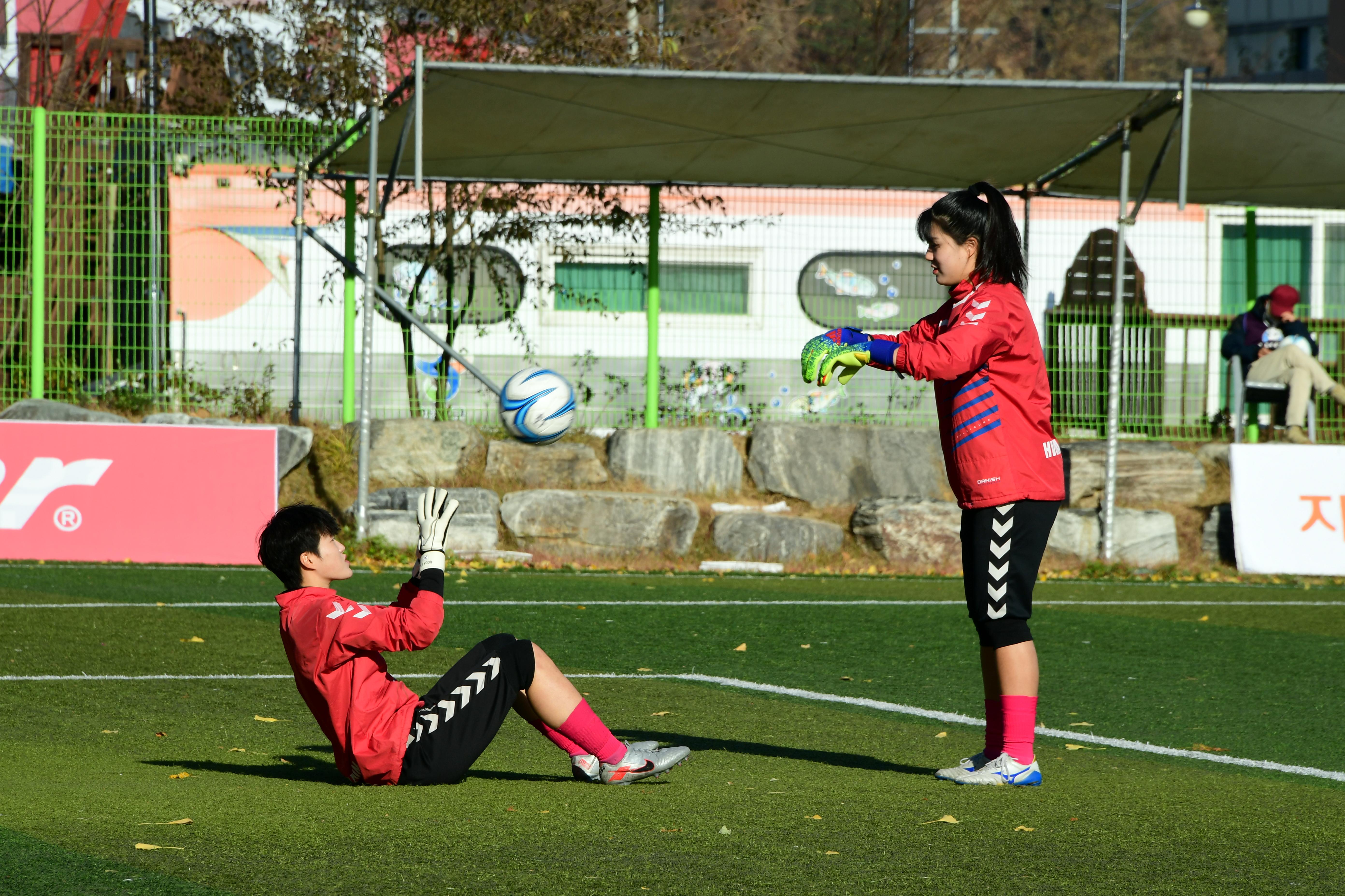 2020 추계 한국여자축구연맹전 의 사진