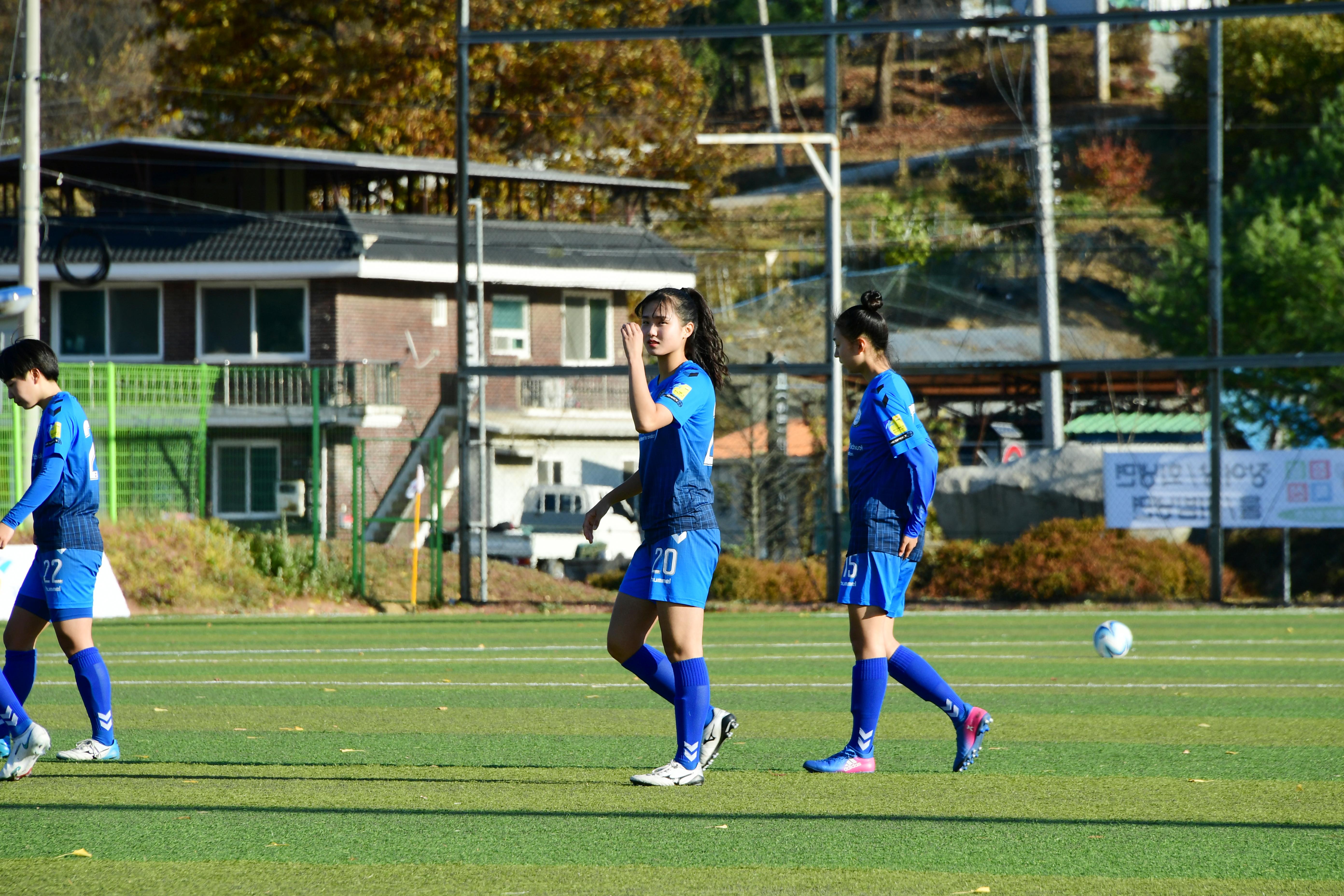 2020 추계 한국여자축구연맹전 의 사진