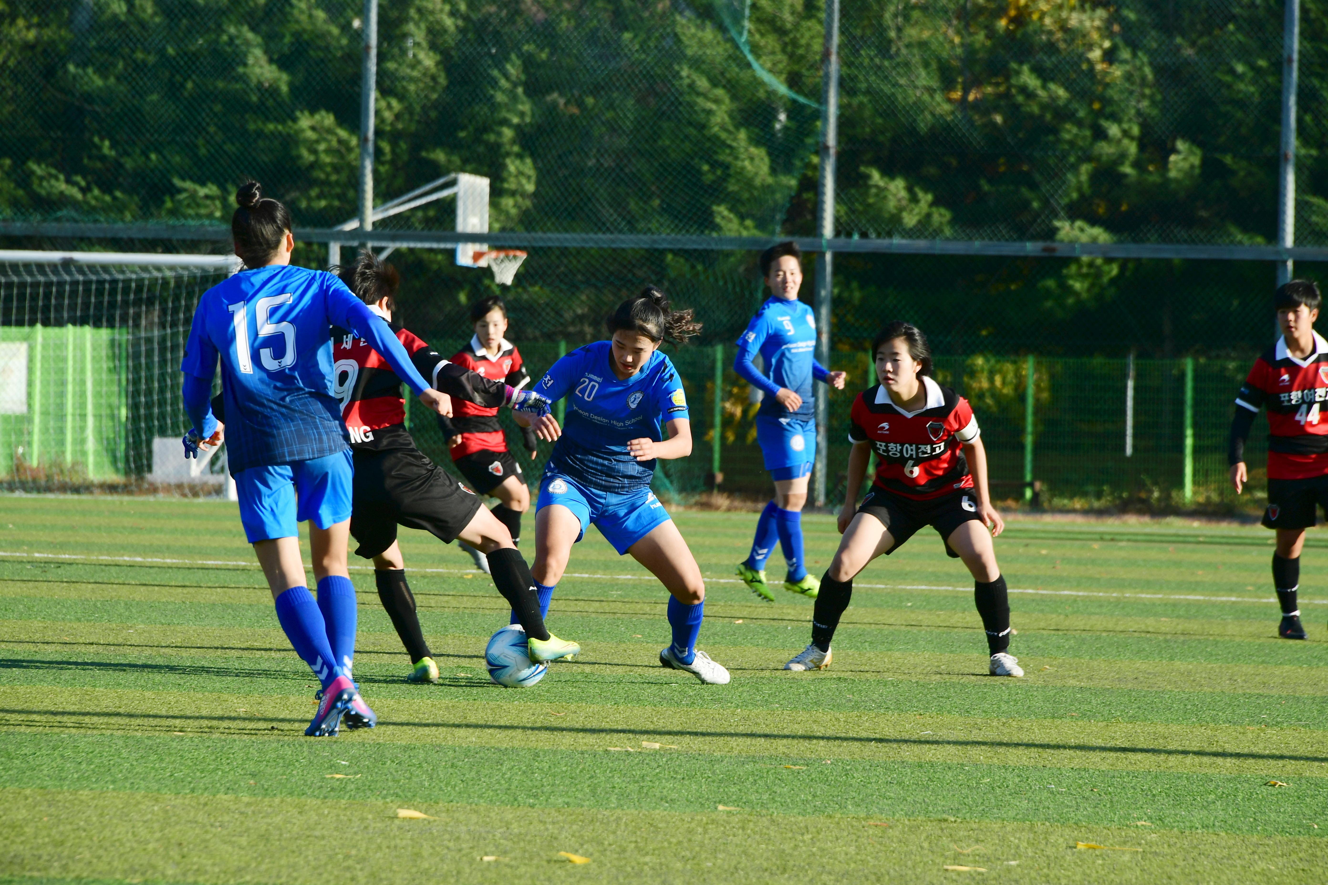 2020 추계 한국여자축구연맹전 의 사진