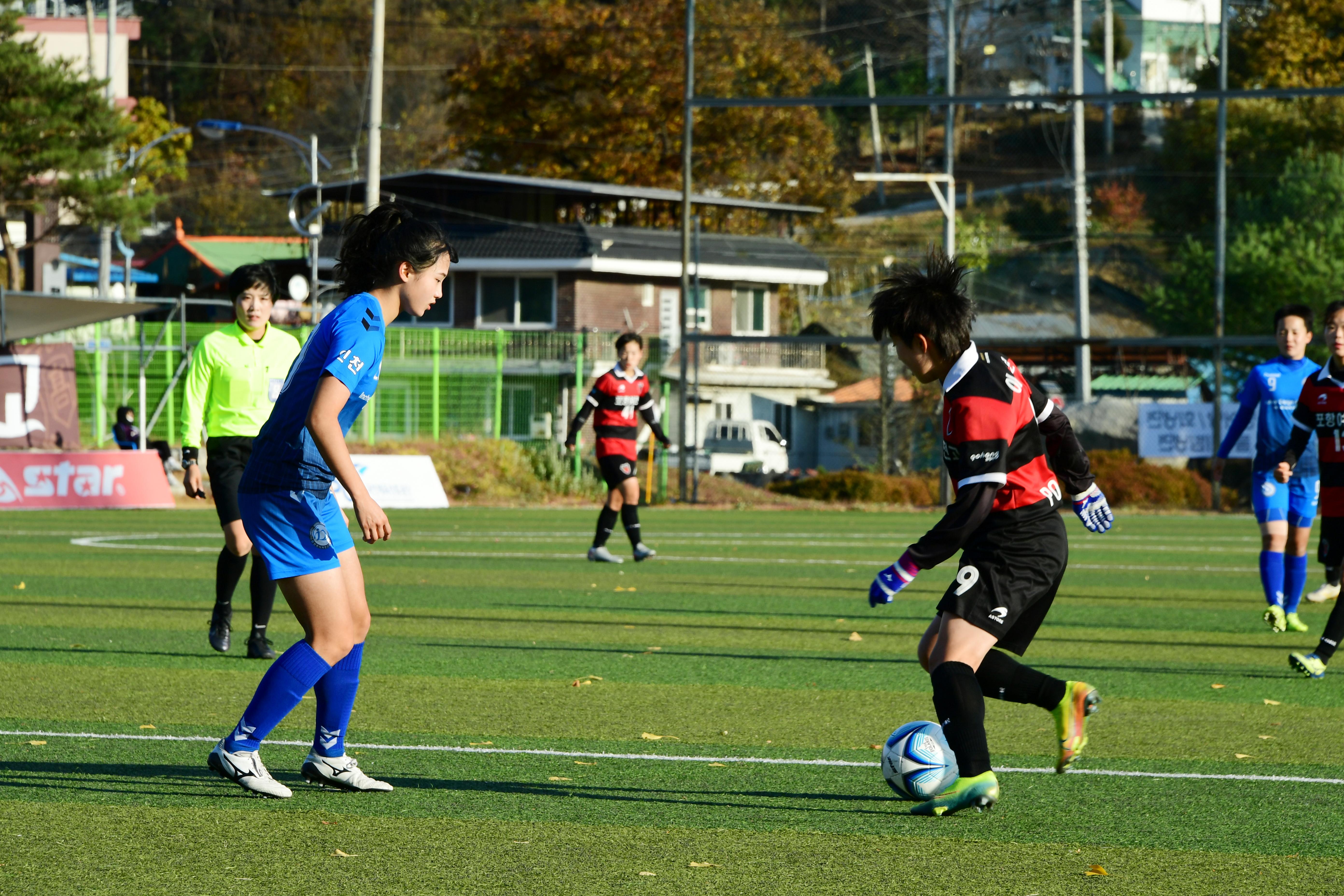 2020 추계 한국여자축구연맹전 의 사진